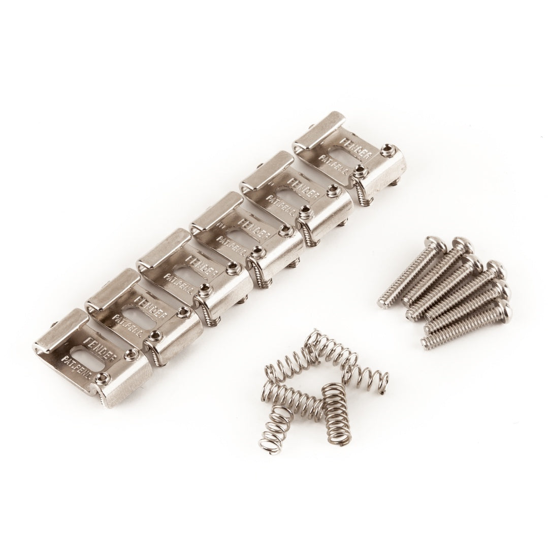 Fender Pure Vintage Stratocaster "Pat. Pend." Saddle Kit (Nickel)