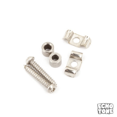 Fender Vintage-Style Stratocaster String Guides (2, Chrome)