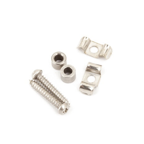 Fender Vintage-Style Stratocaster String Guides (2, Chrome)