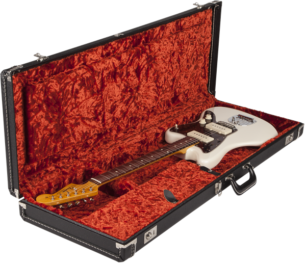 Fender G&G Case for Jaguar/Jazzmaster (Black, Red Interior)