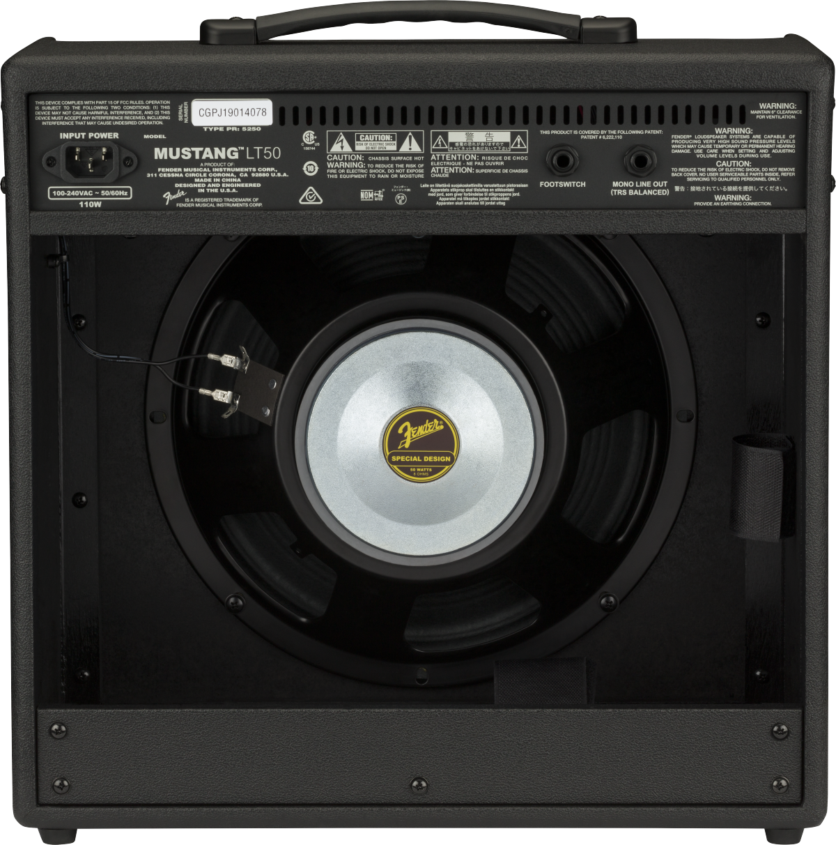 Fender Mustang LT50 Combo Amplifier (50w)