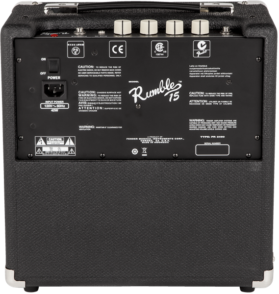 Fender Rumble 15 Bass Amp V3 (15w)