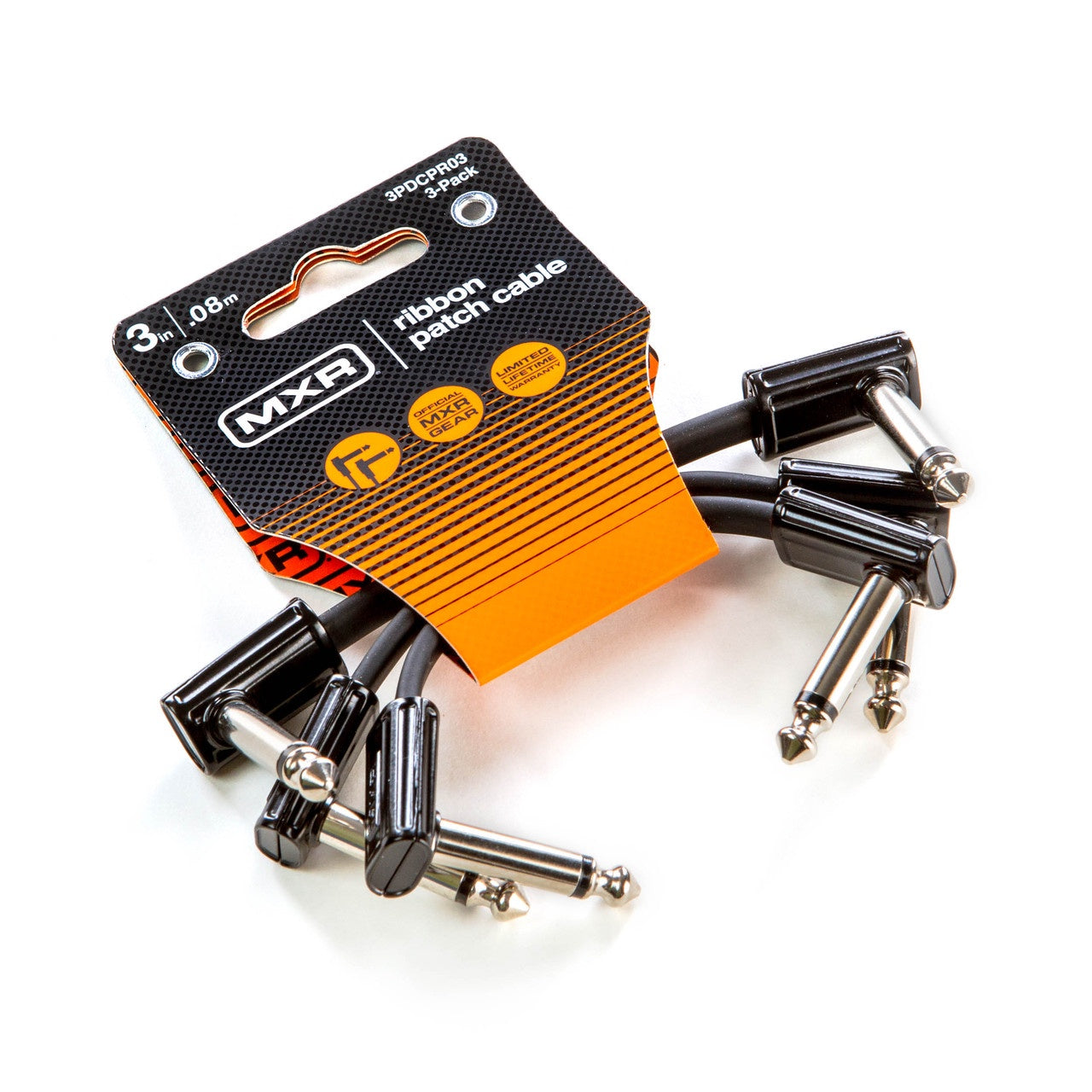 MXR Ribbon Patch Cable 3-pack (3 Inch)