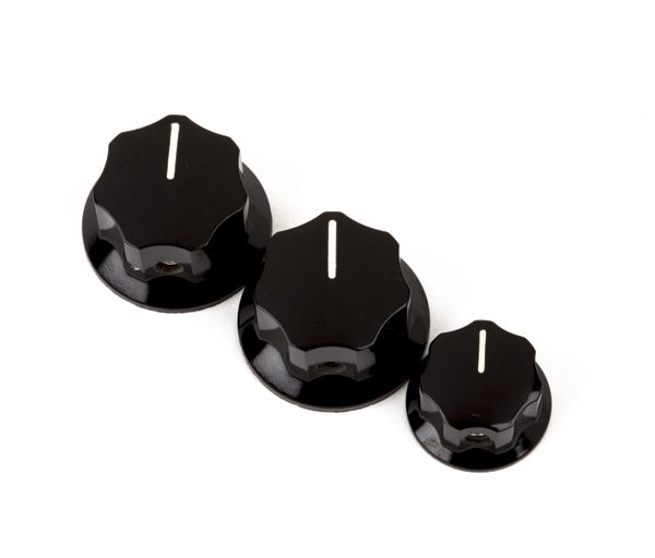 Fender Jazz Bass Control Knobs (Set of 3)