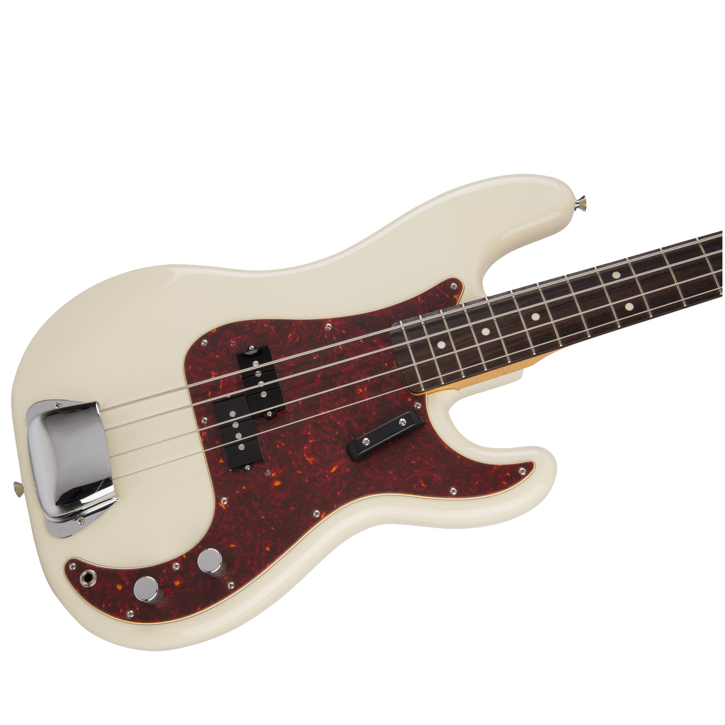 Fender Hama Okamoto Precision Bass "#4" (Rosewood Fingerboard, Olympic White)