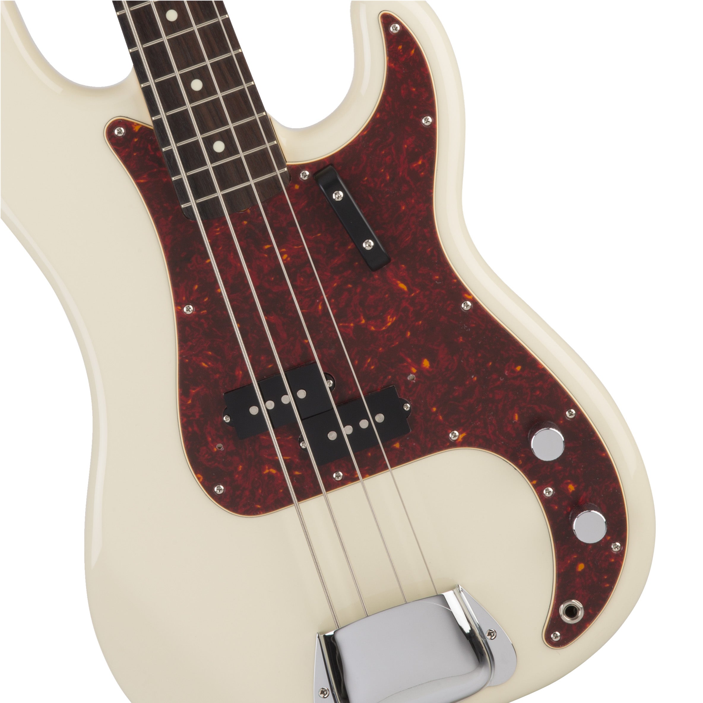 Fender Hama Okamoto Precision Bass "#4" (Rosewood Fingerboard, Olympic White)