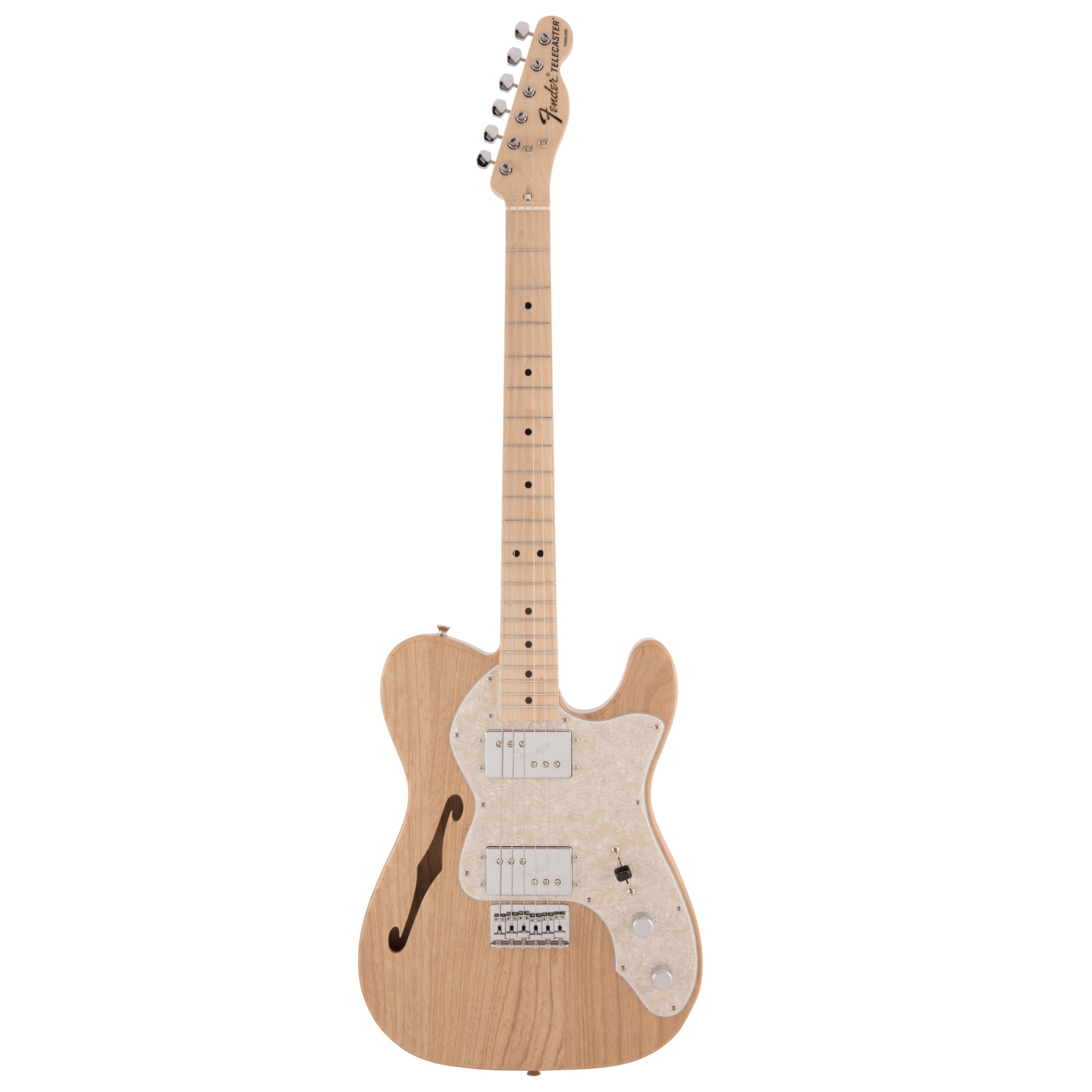 Fender Made in Japan Traditional '70s Telecaster Thinline (Maple Fingerboard, Natural)