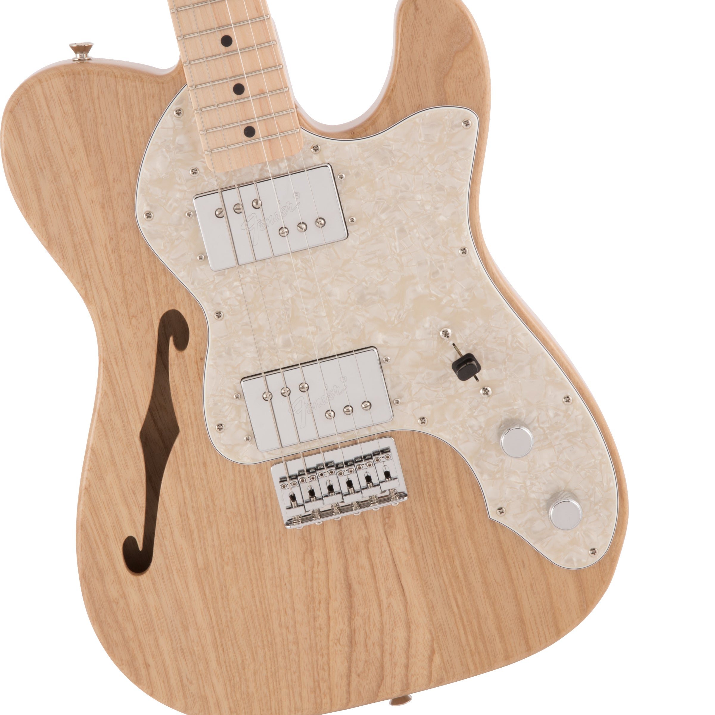 Fender Made in Japan Traditional '70s Telecaster Thinline (Maple Fingerboard, Natural)