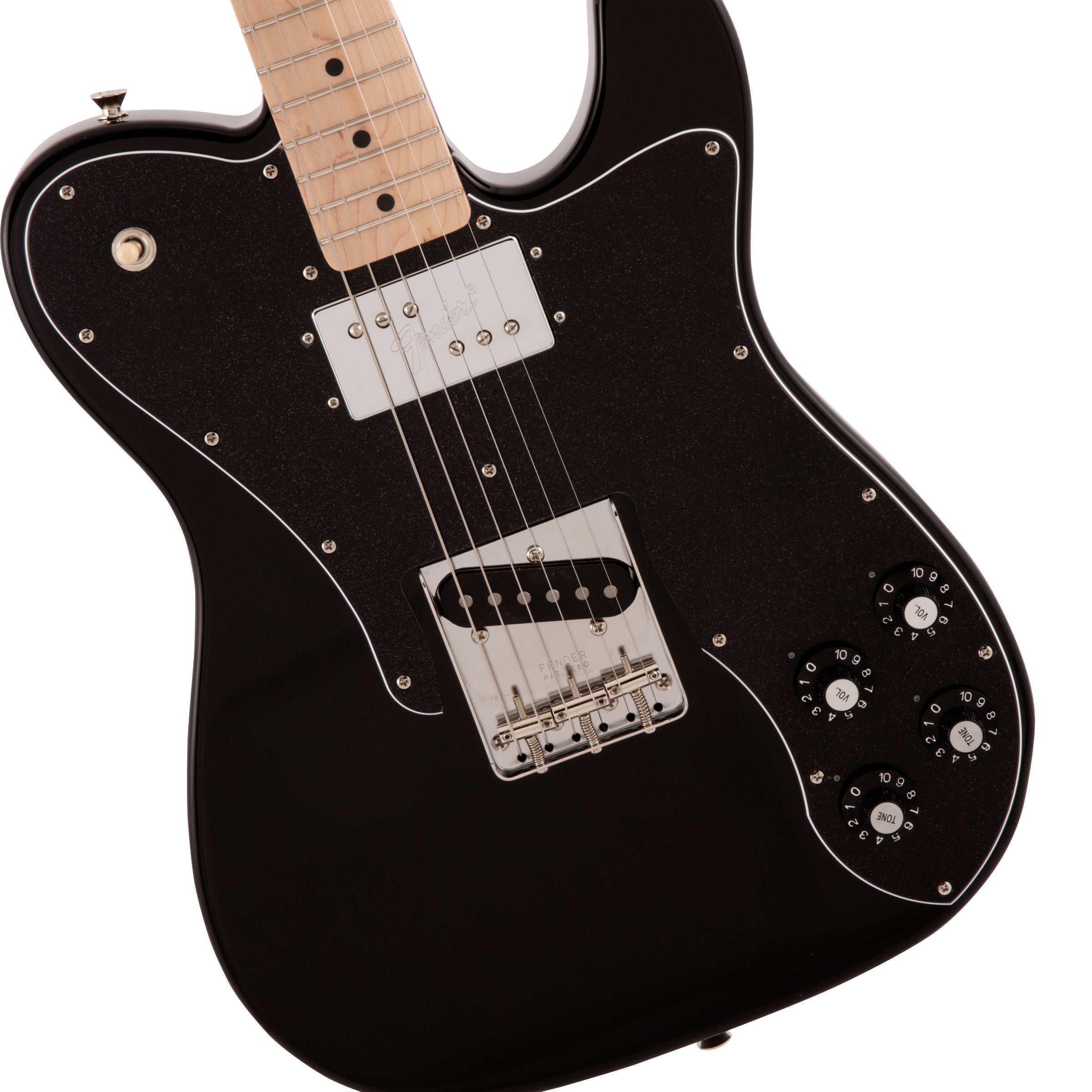 Fender Made in Japan Traditional '70s Telecaster Custom (Maple Fingerboard, Black)