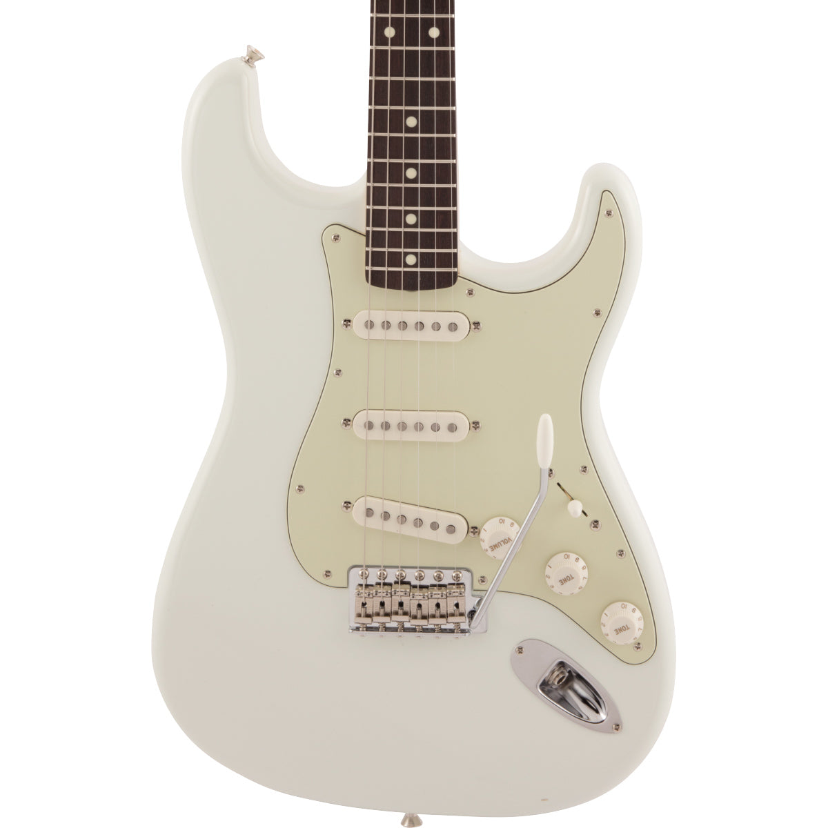 Fender Made in Japan Traditional '60s Stratocaster (Rosewood Fingerboard, Olympic White)