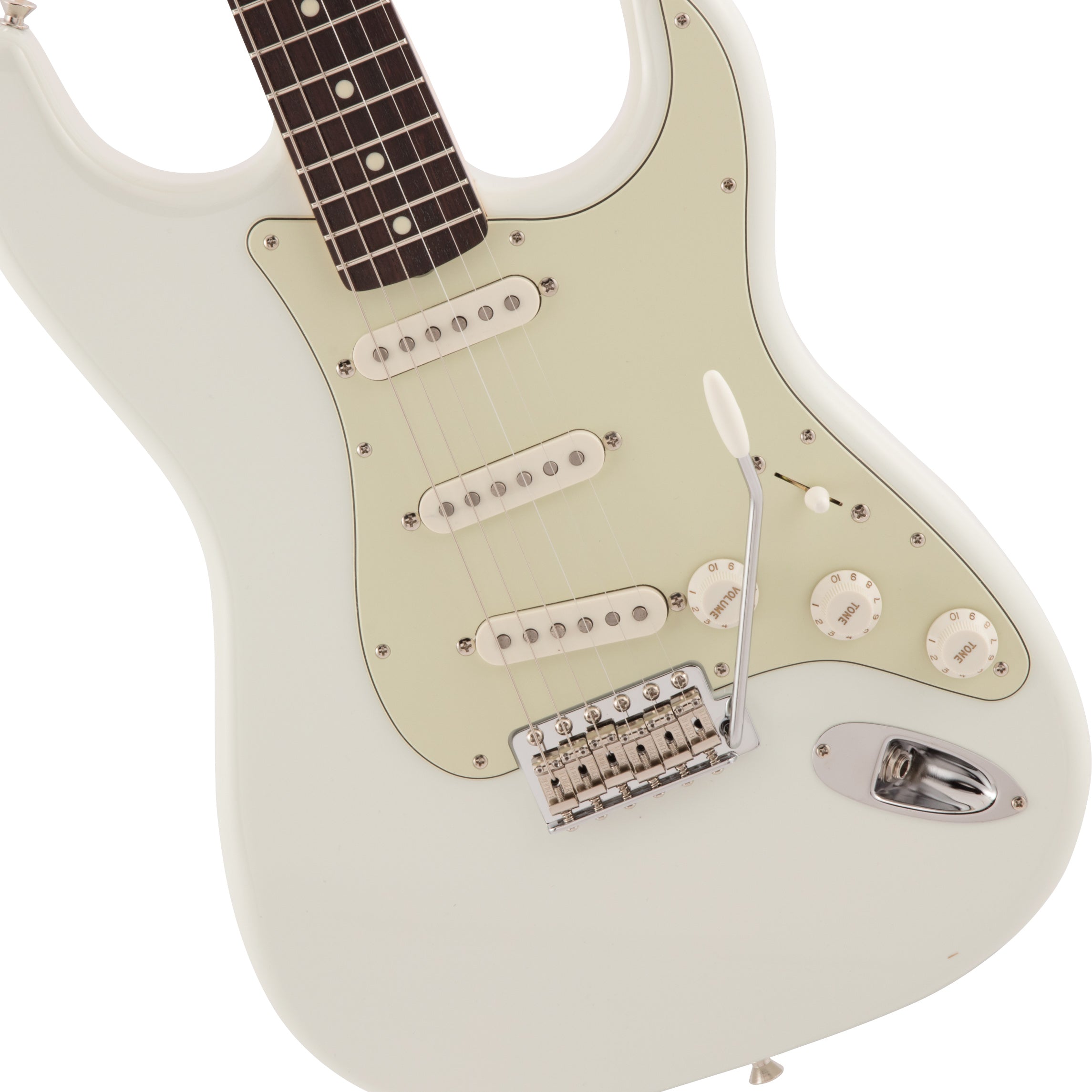 Fender Made in Japan Traditional '60s Stratocaster (Rosewood Fingerboard, Olympic White)