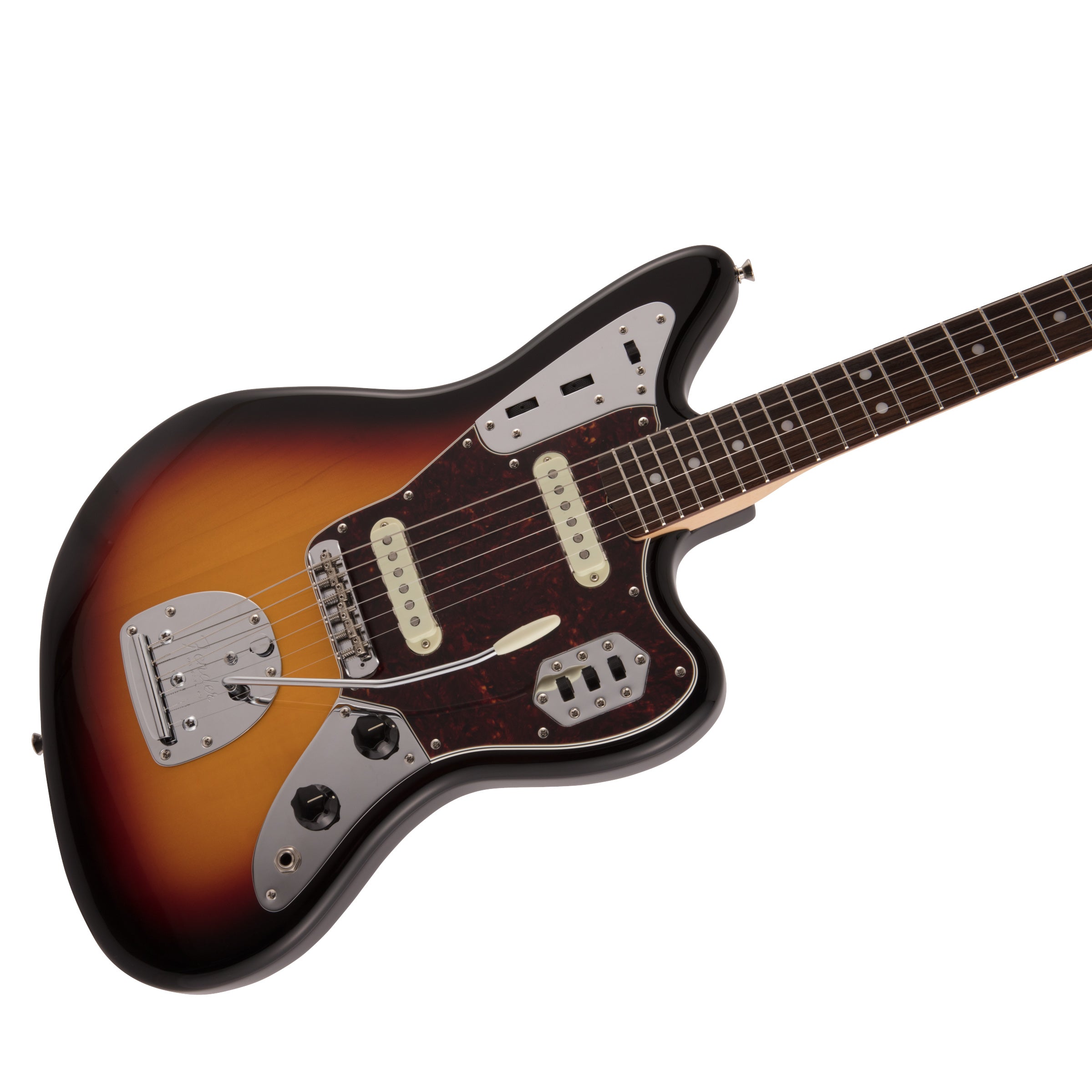 Fender MIJ Traditional '60s Jaguar (Rosewood Fingerboard, 3-Color Sunburst)