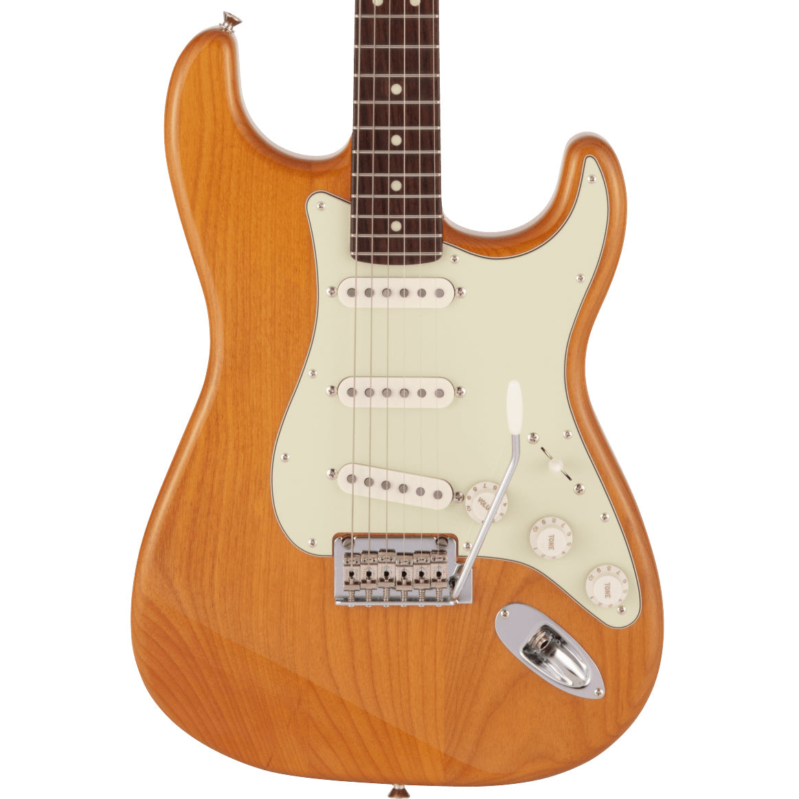 Fender MIJ Hybrid II Stratocaster (Rosewood Fingerboard, Vintage Natural)