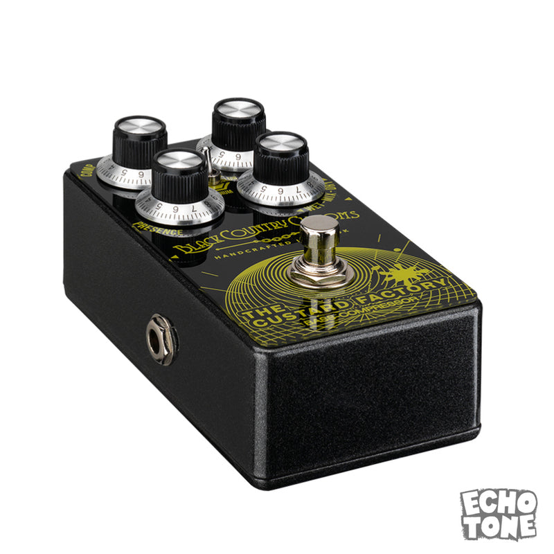 Black Country Customs 'The Custard Factory' Bass Compressor Pedal (Made in UK)