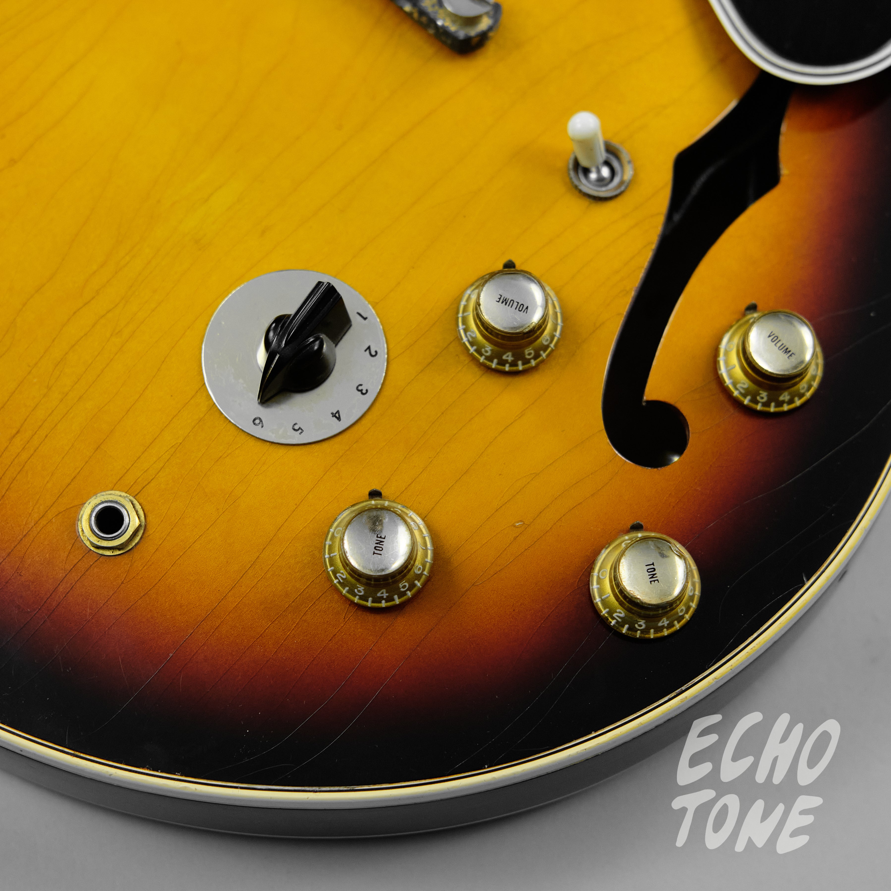 1966 Gibson ES-345 (Mickey Mouse Ears, Mono Conversion, OHSC)