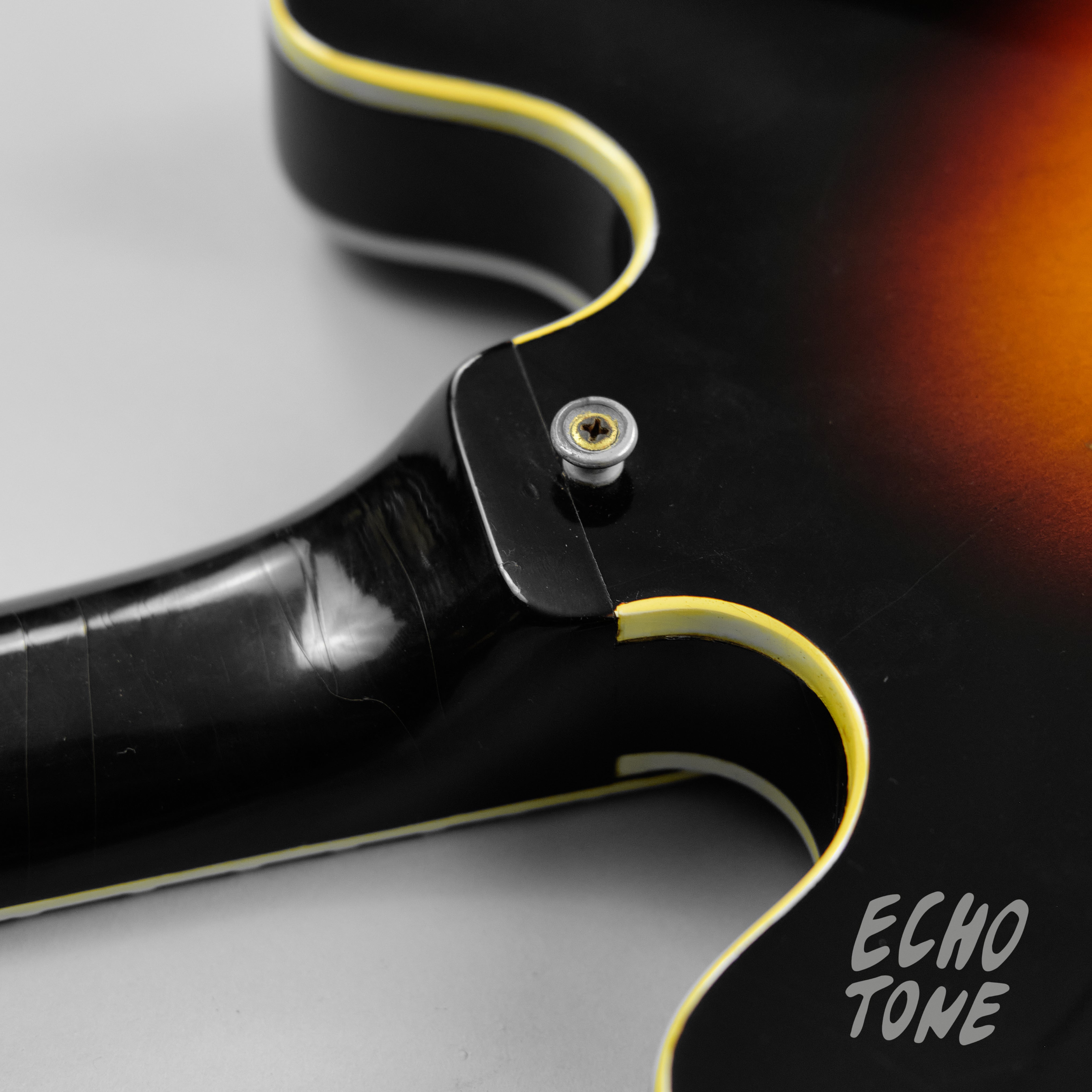 1966 Gibson ES-345 (Mickey Mouse Ears, Mono Conversion, OHSC)