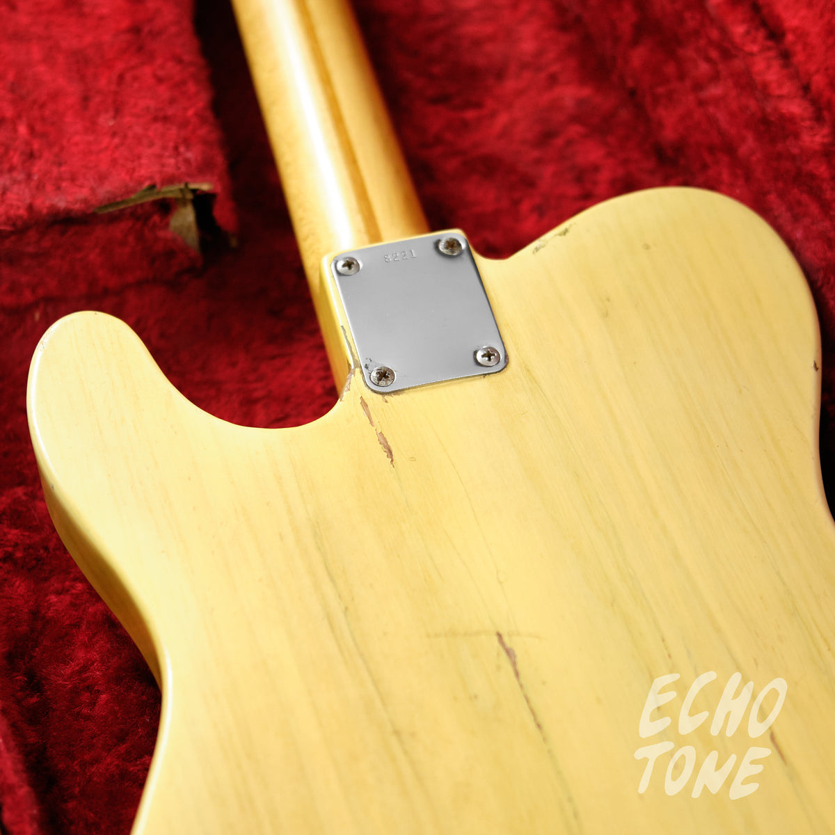 1955 Fender Telecaster (White-guard, Flat-pole Pickup, OHSC)