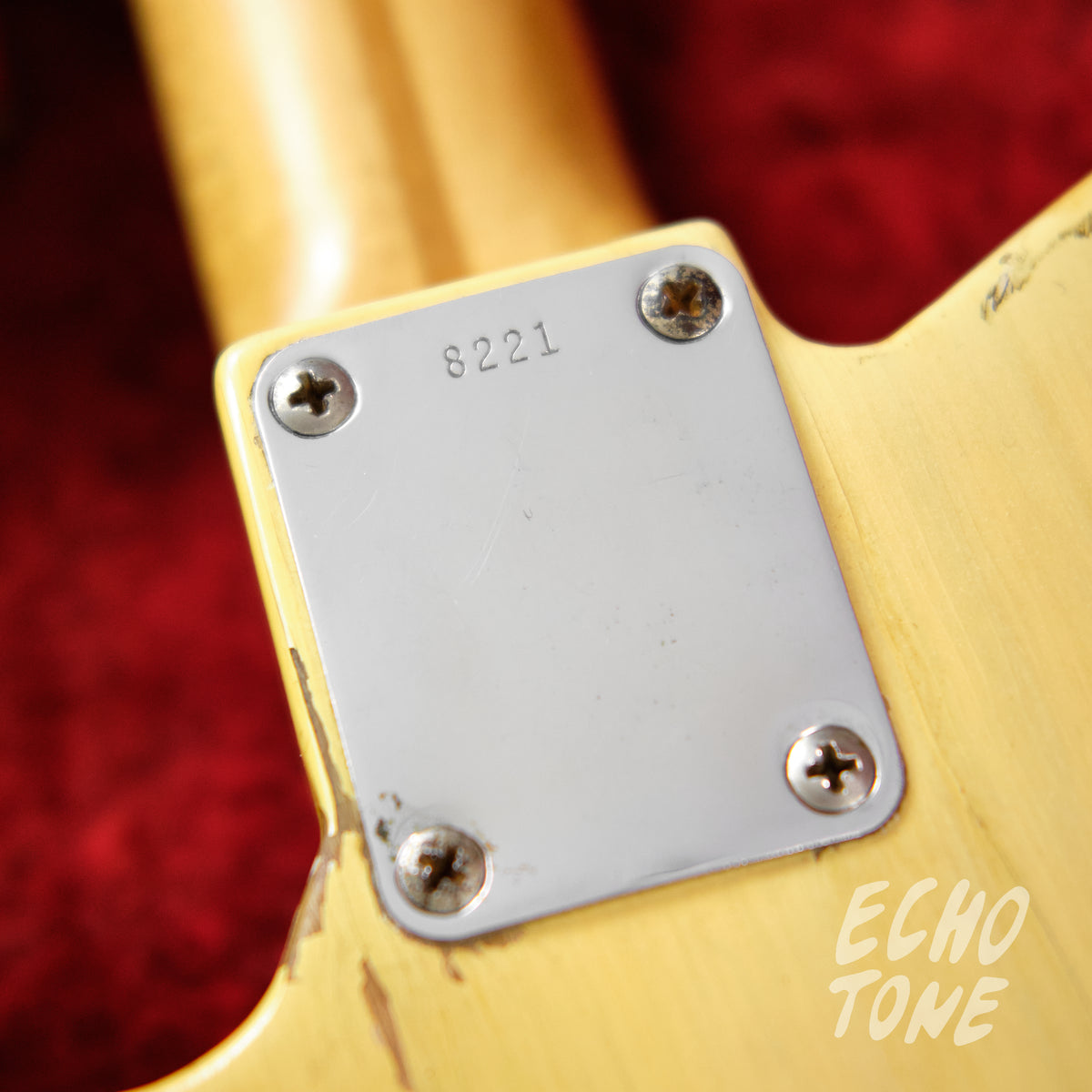 1955 Fender Telecaster (White-guard, Flat-pole Pickup, OHSC)