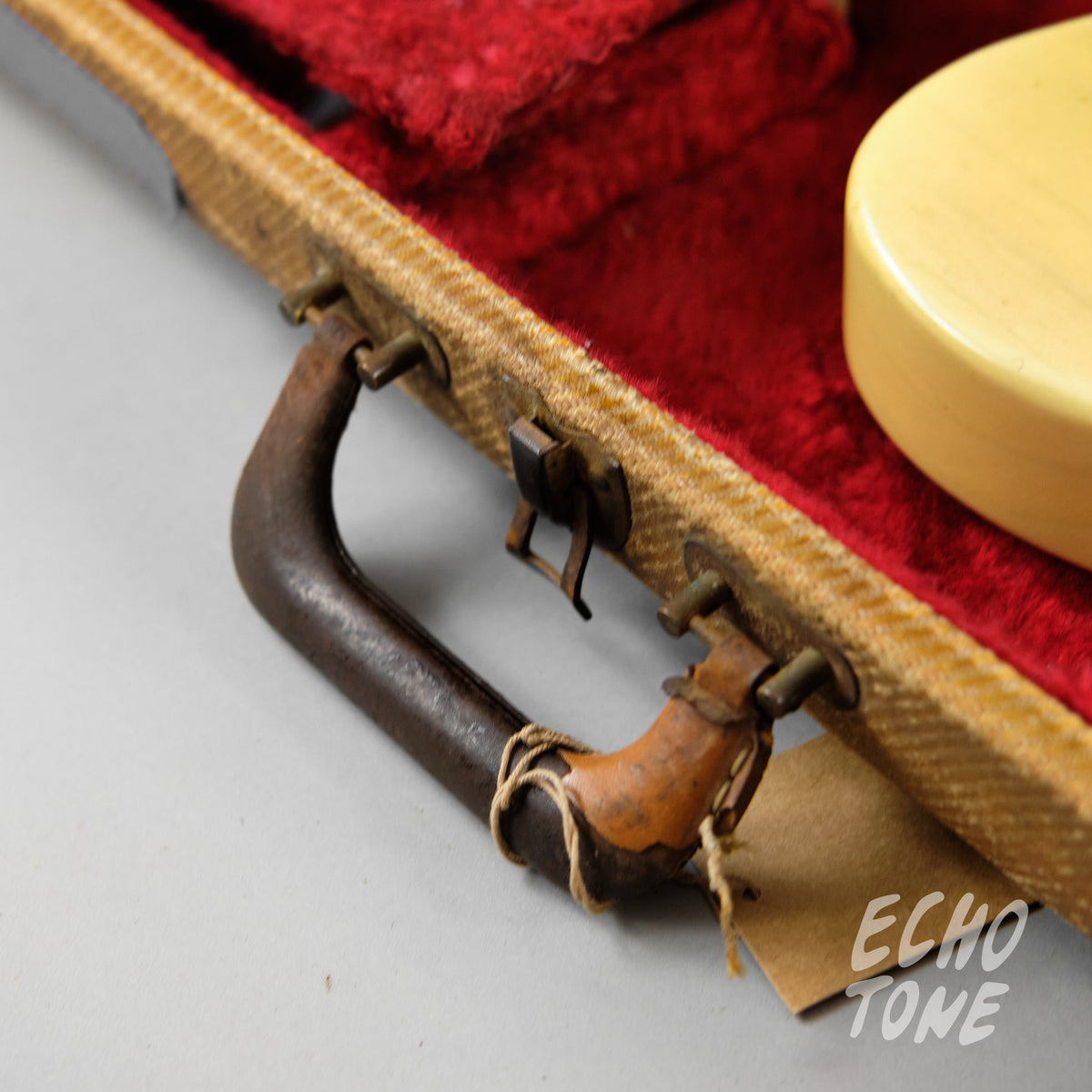 1955 Fender Telecaster (White-guard, Flat-pole Pickup, OHSC)