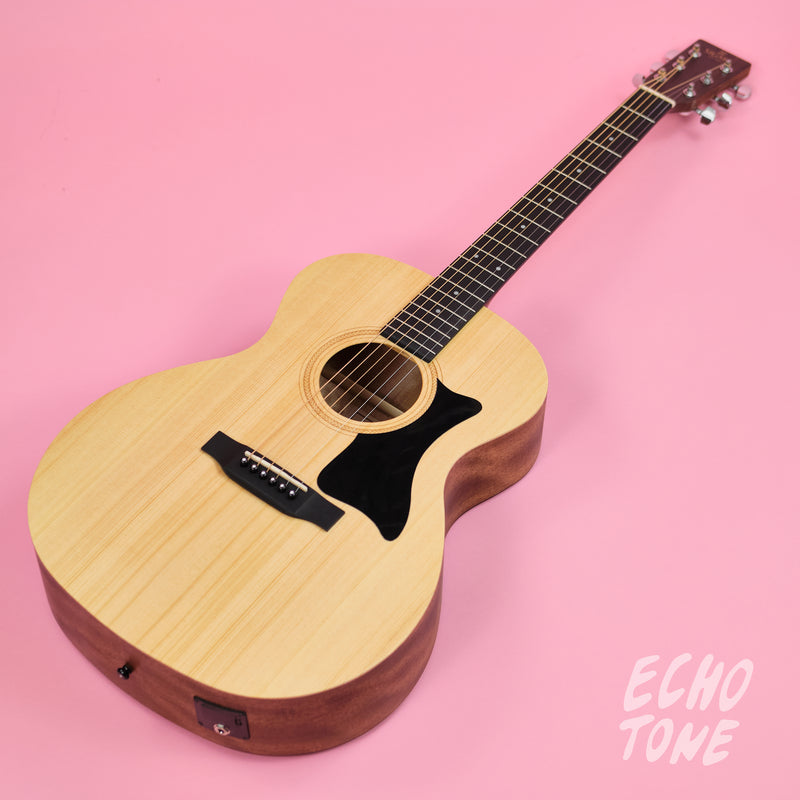 Sigma GME+ Grand OM Acoustic Guitar (Matte Finish, Pickup)