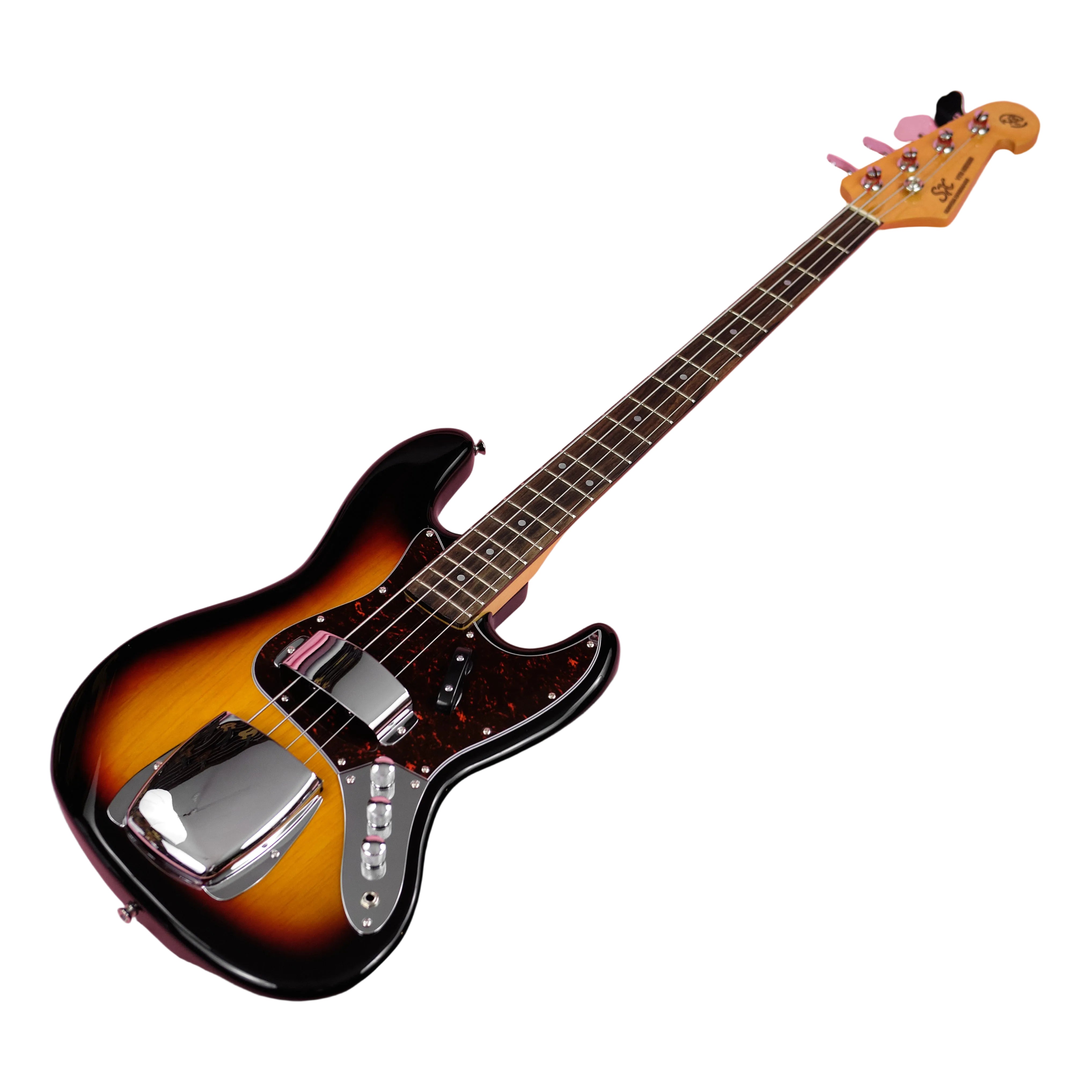 SX VEJ62TS Vintage Series Bass (Sunburst, Gig Bag)