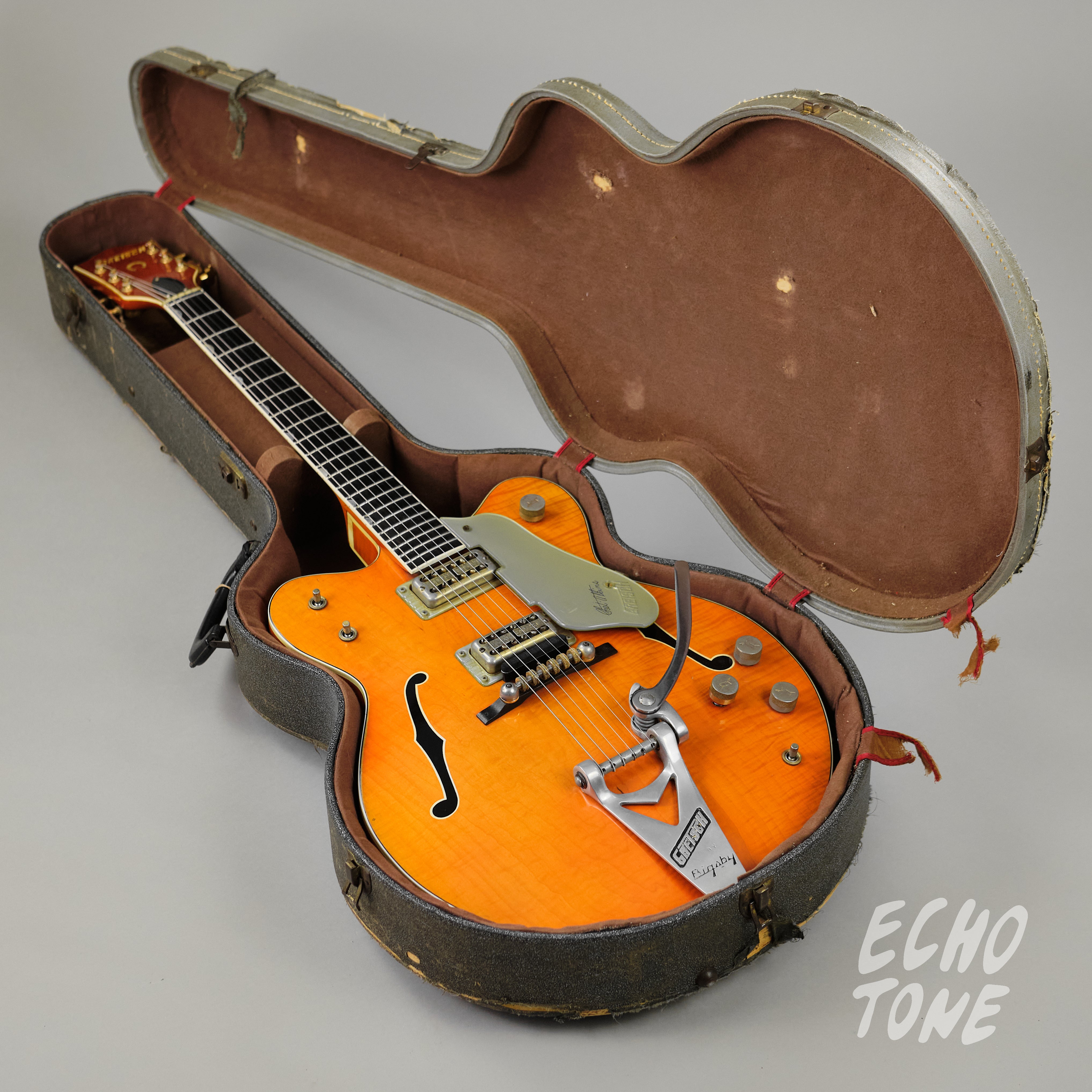 1962 Gretsch 6120 Chet Atkins Double Cut (Flame Top, OHSC)