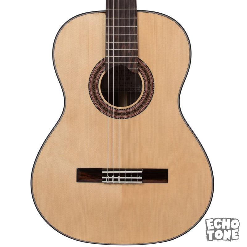 Katoh MCG50S Classical Guitar (Solid Spruce Top, Natural Gloss)