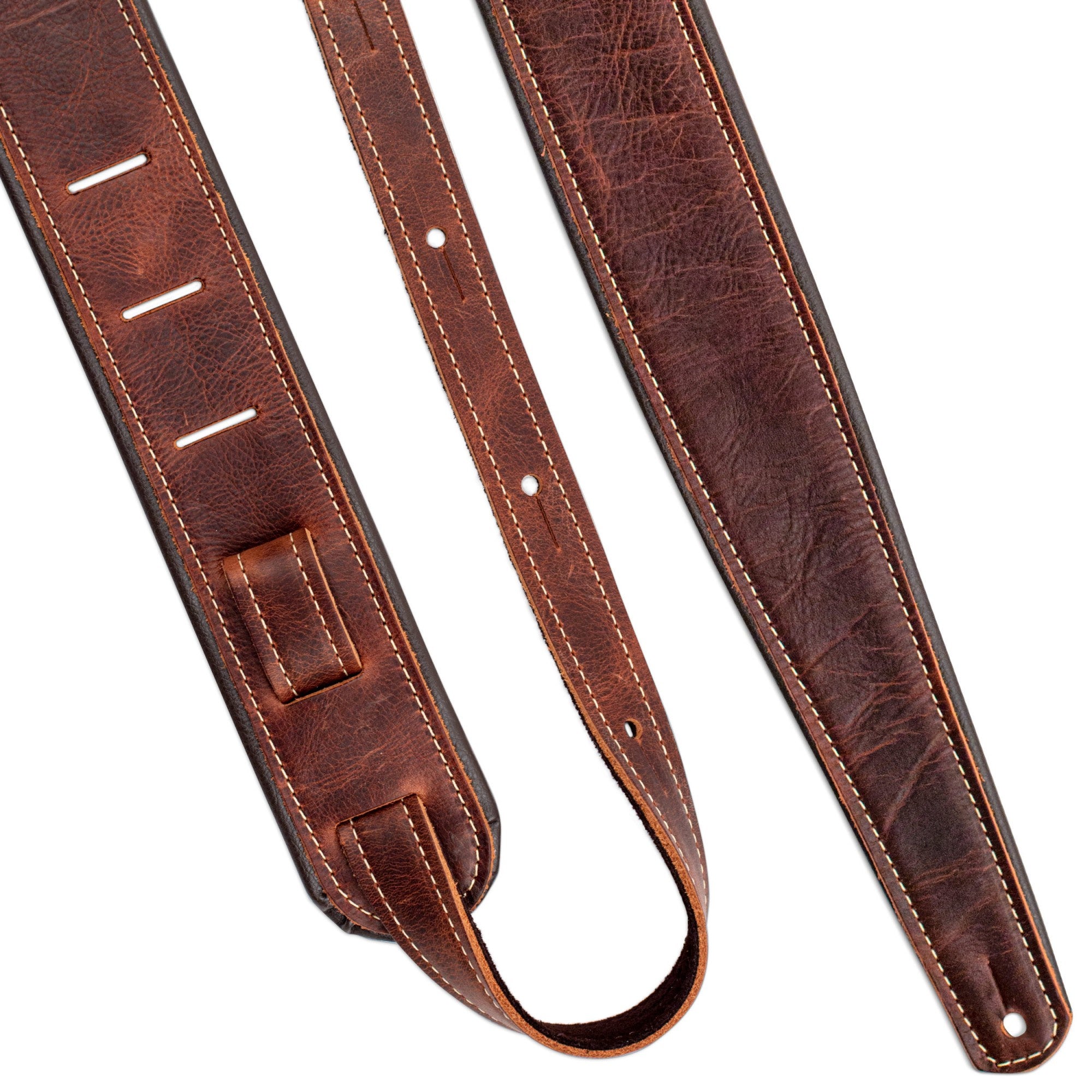 LM 2.5" Premier Leather Guitar Strap (LMX372)