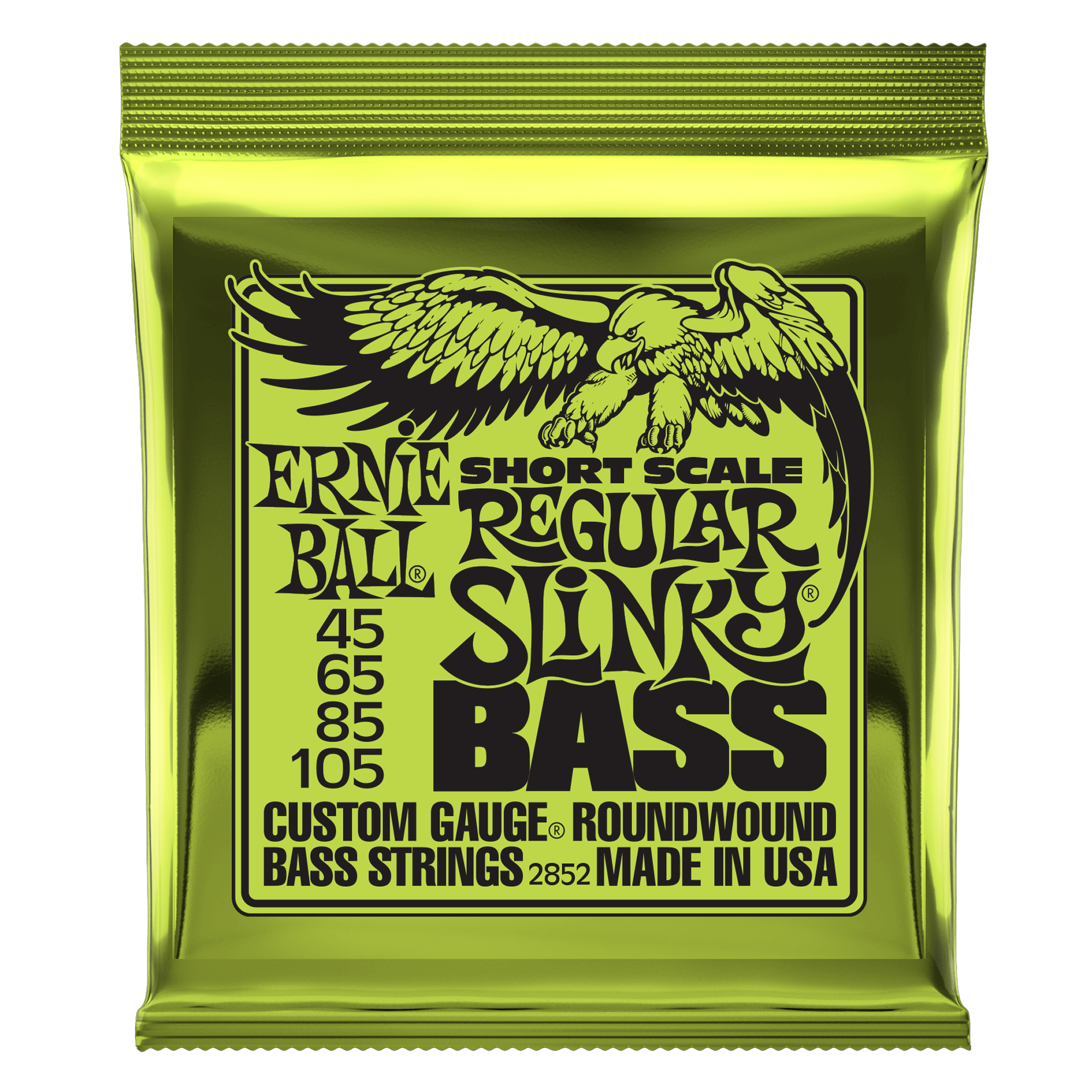 Ernie Ball Slinky Nickel Wound Short Scale Bass Strings