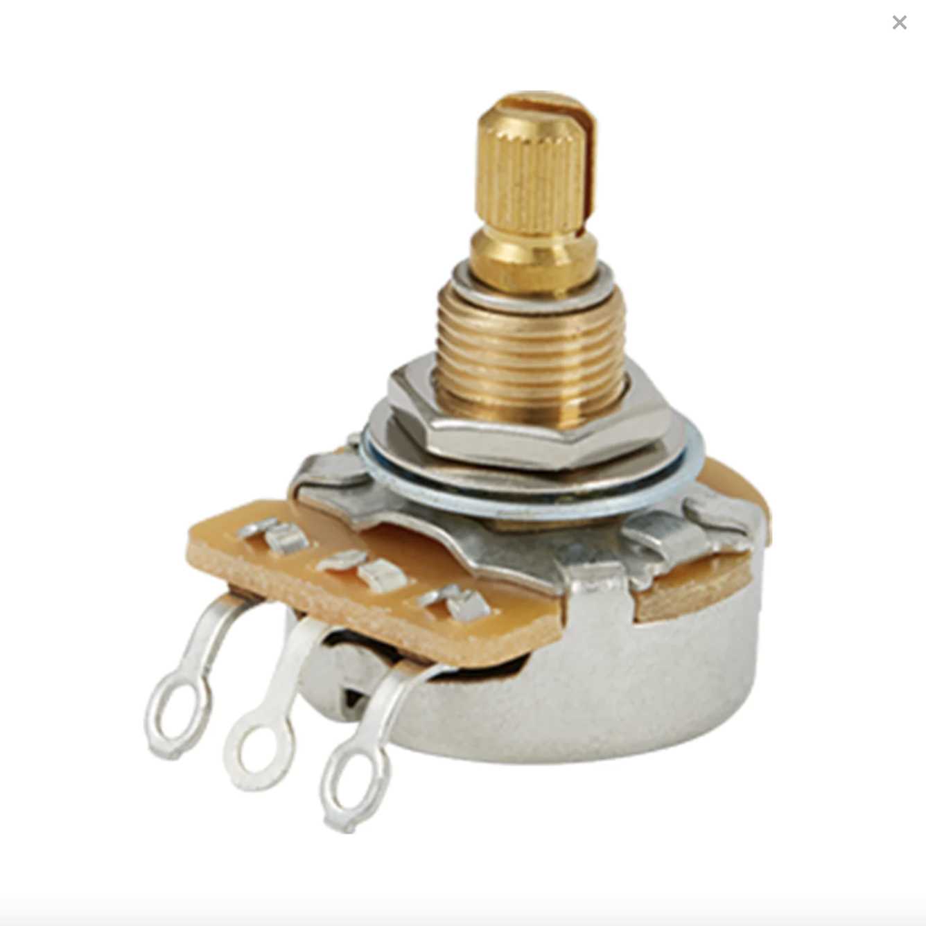 Gibson Historic Potentiometer (500K, Audio Taper)