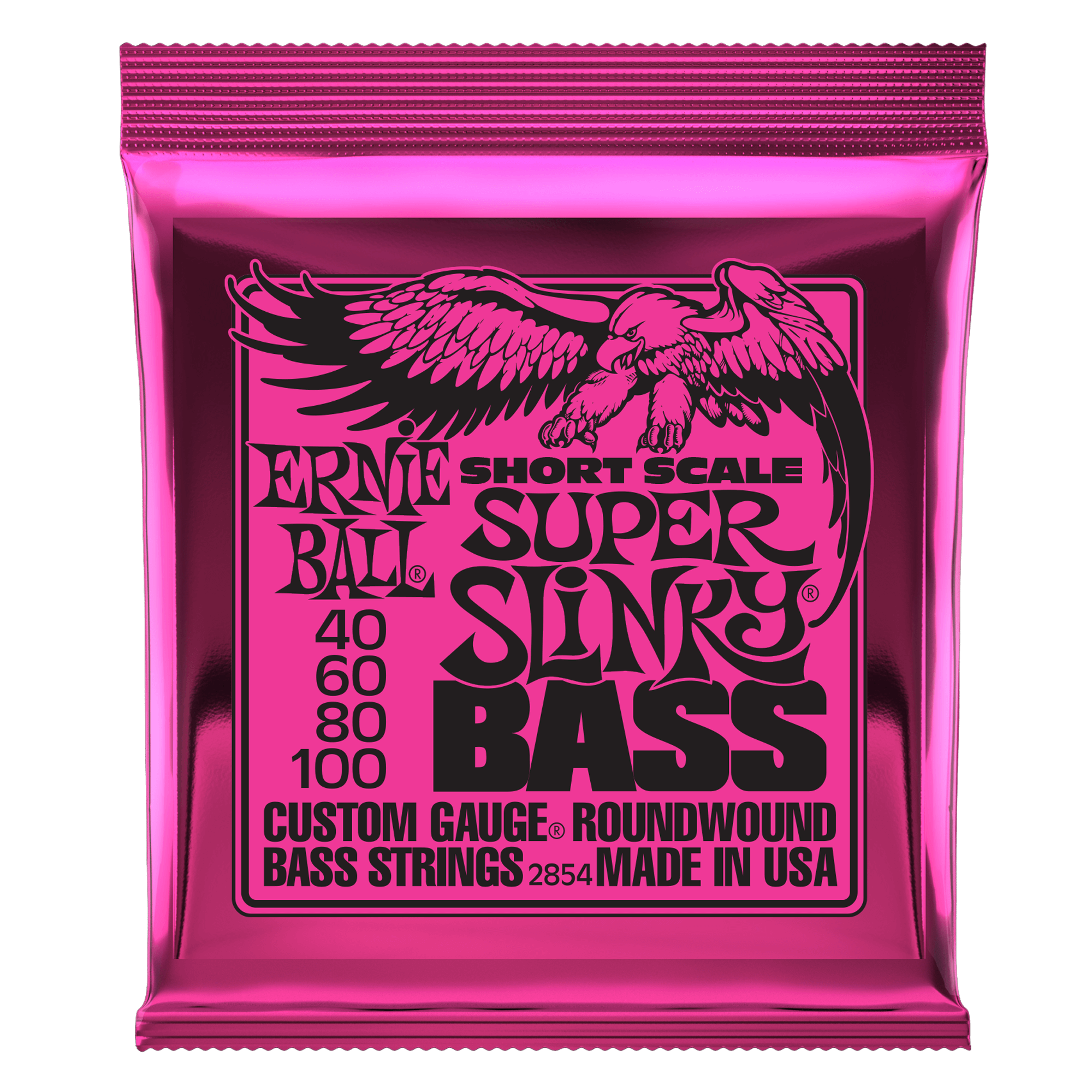 Ernie Ball Slinky Nickel Wound Short Scale Bass Strings