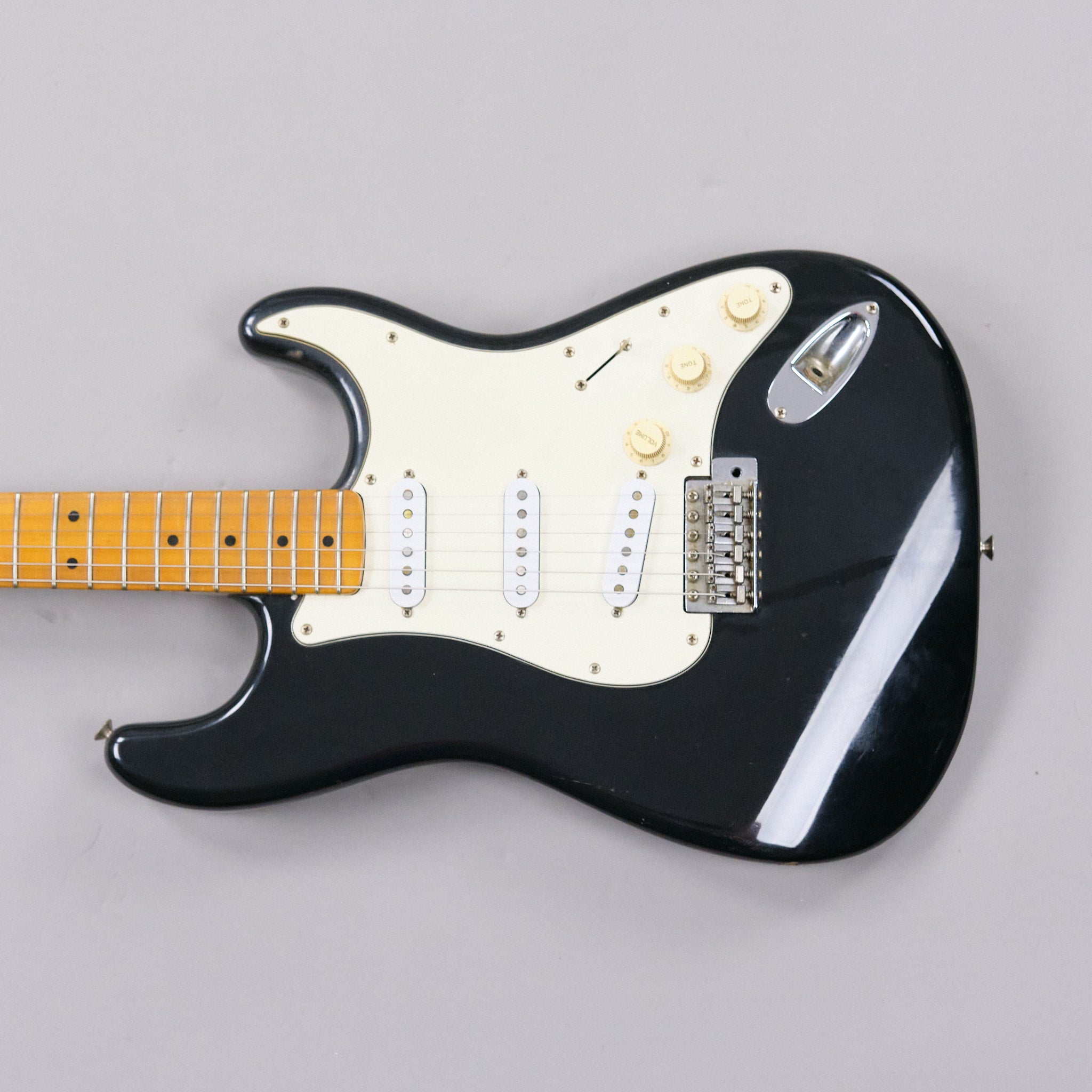 c1970s Greco Sparkle Sounds 'Stratocaster' (Japan, Black) *