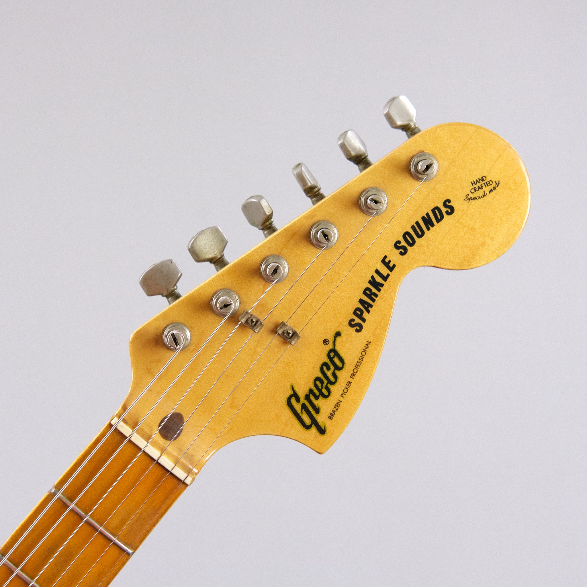 c1970s Greco Sparkle Sounds 'Stratocaster' (Japan, Black) *