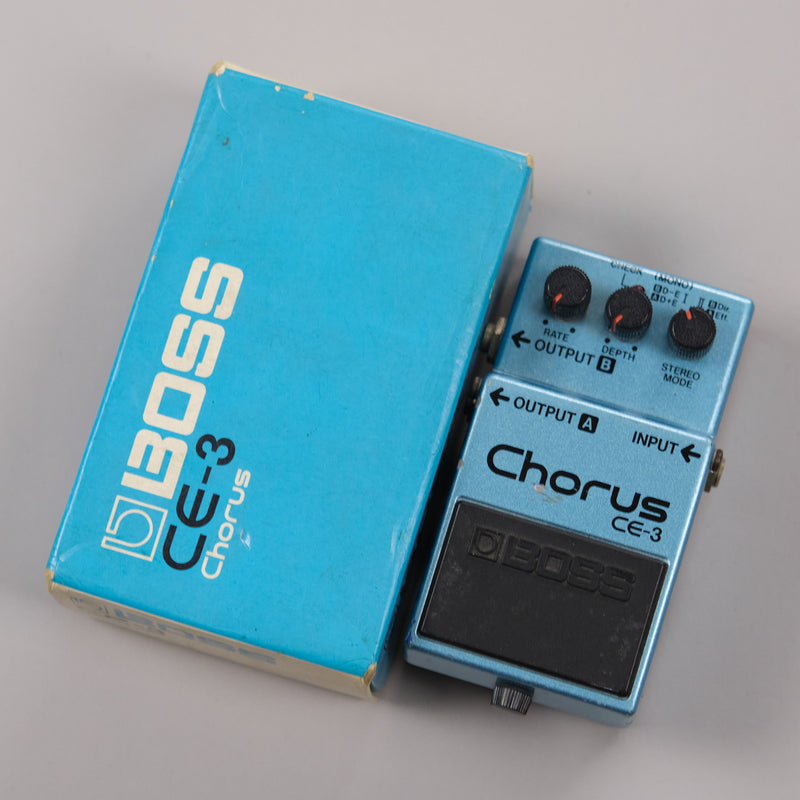 1989 Boss CE-3 Chorus (Made in Japan, Green Label, Original Box, 898647)