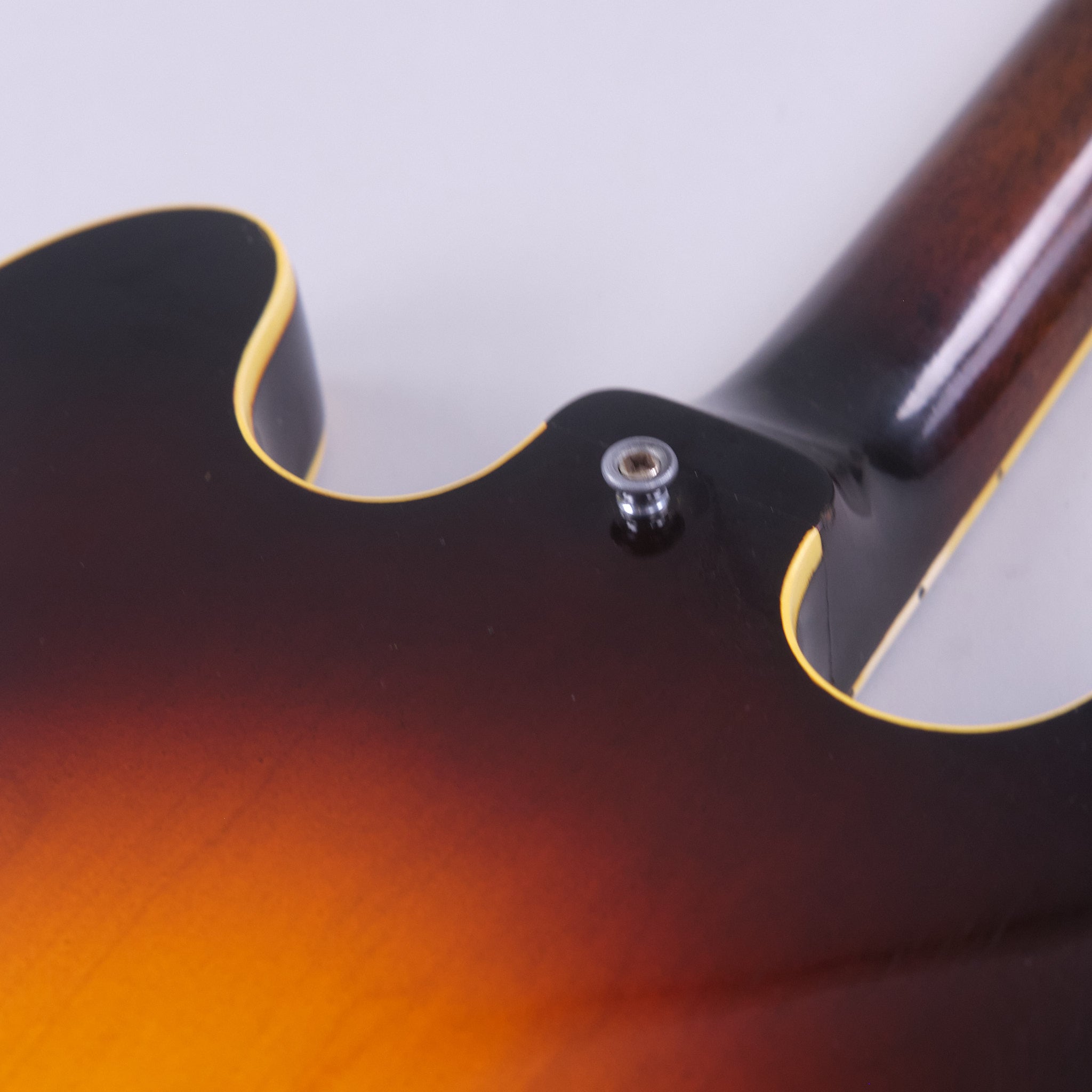 1965 Gibson ES-335TD (Wide Nut, Sunburst, Stoptail Conversion, Lifton 'Brown' Case, Case Candy)