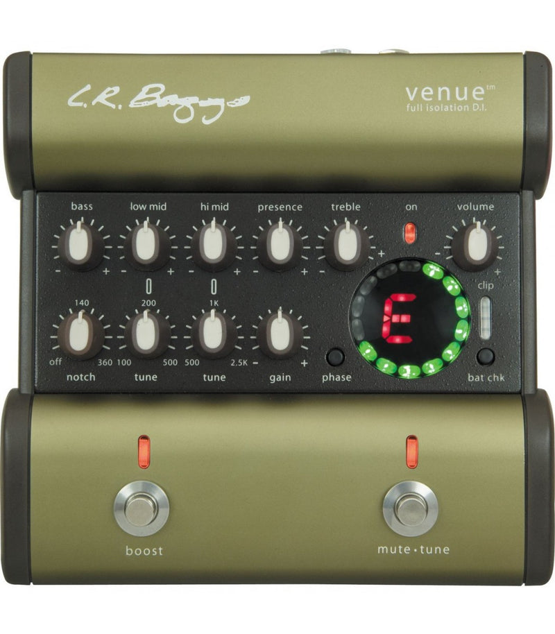 LR Baggs Venue DI Acoustic Direct Box Preamp and Tuner