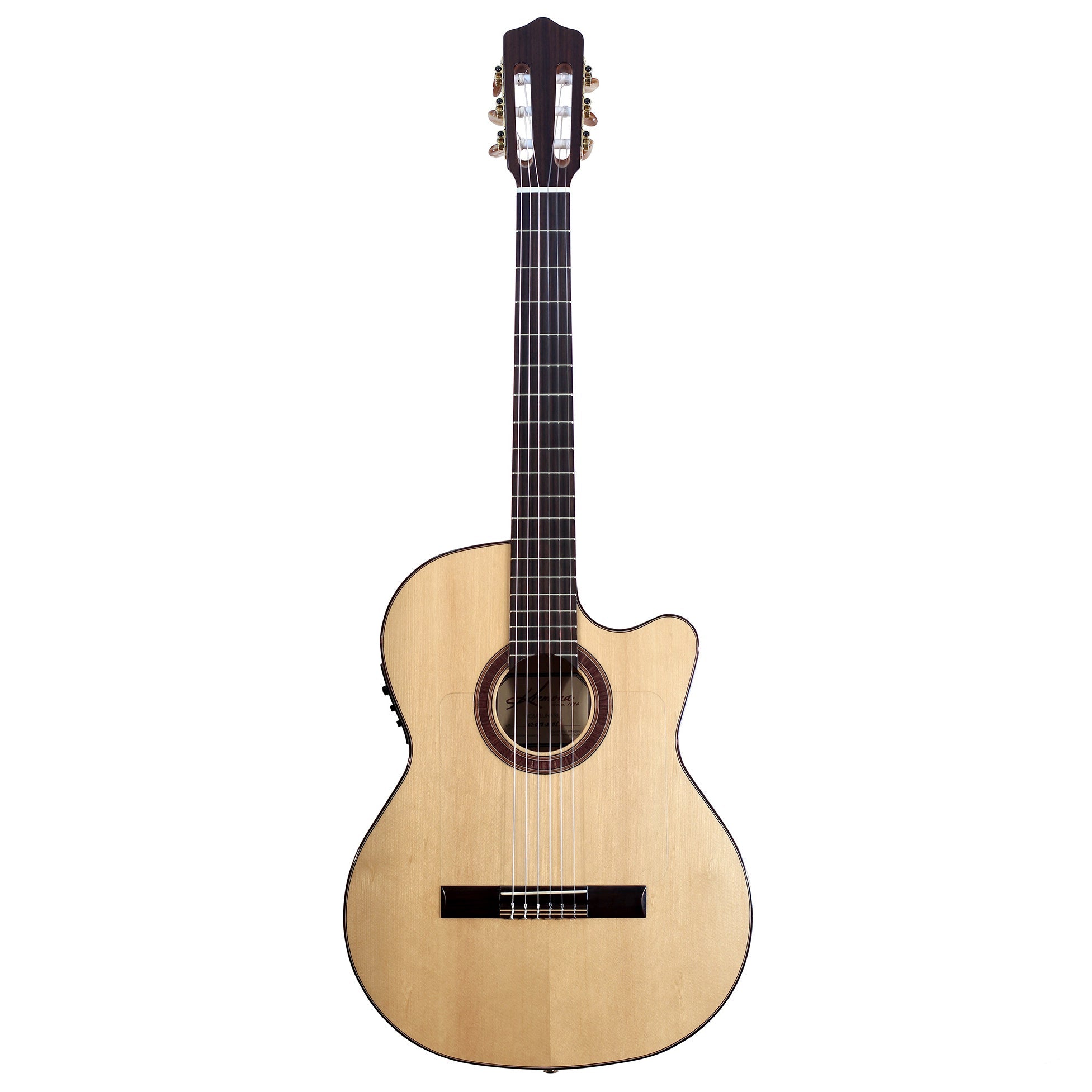 Kremona RL-T Rosa Luna Flamenco Classical Guitar (Bulgaria, Solid European Spruce Top, Fishman Pickup)