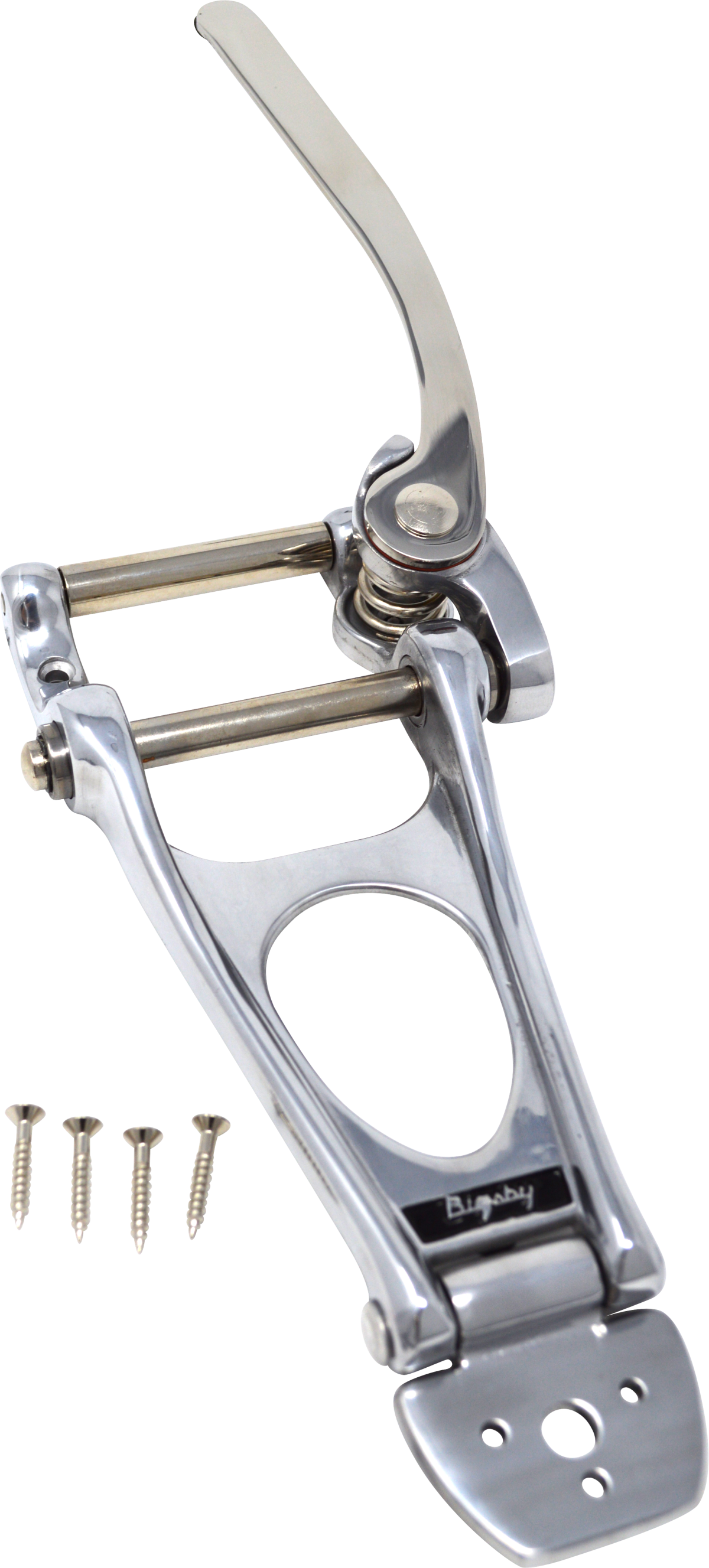 Bigsby B12 Tailpiece with Tension Bar (Polished Aluminium)