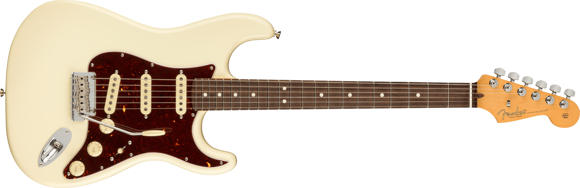 Fender American Professional ll Stratocaster (Rosewood Fingerboard, Olympic White)