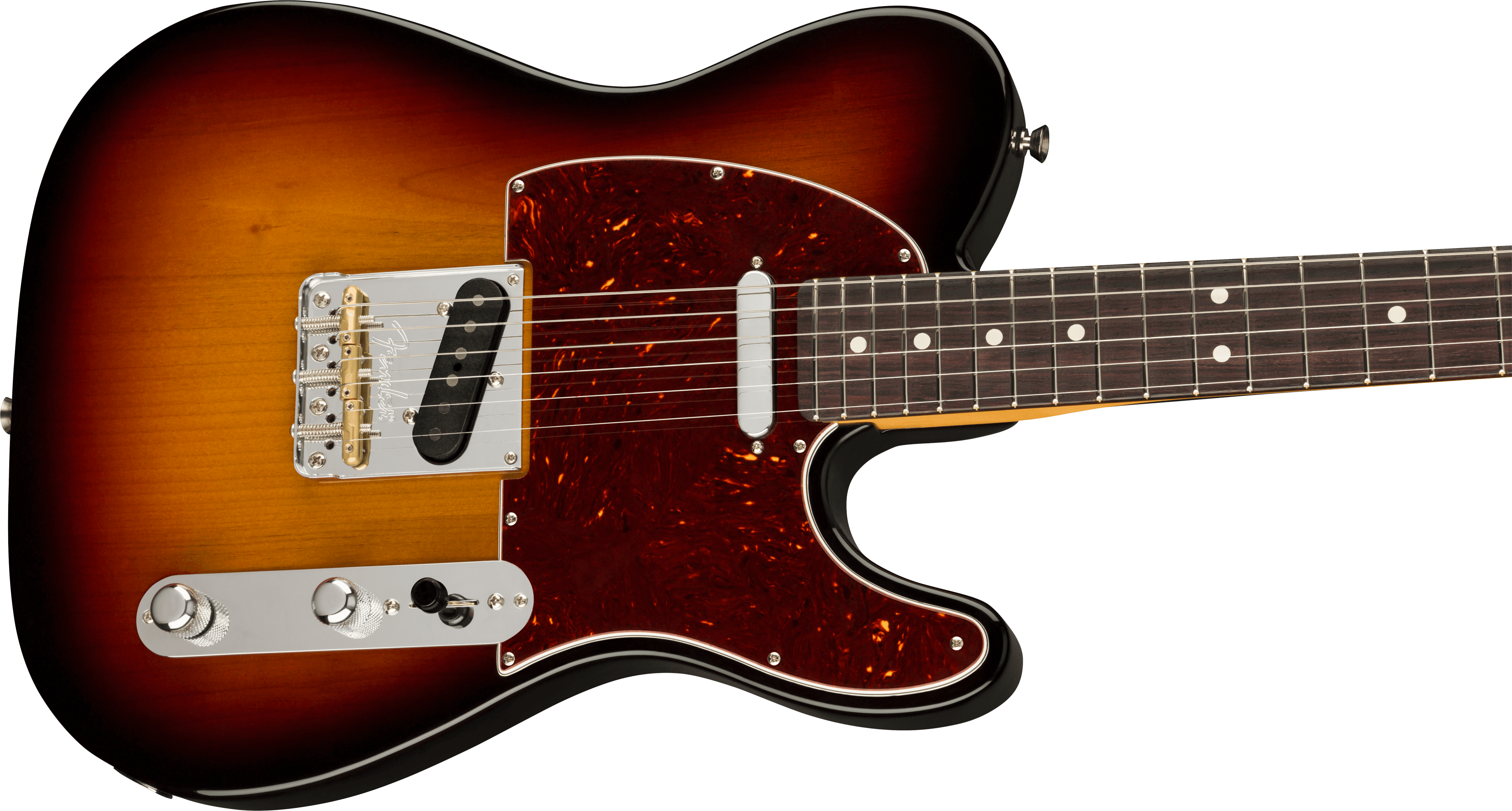 Fender American Professional II Telecaster (Rosewood Fingerboard, 3 Tone Sunburst)