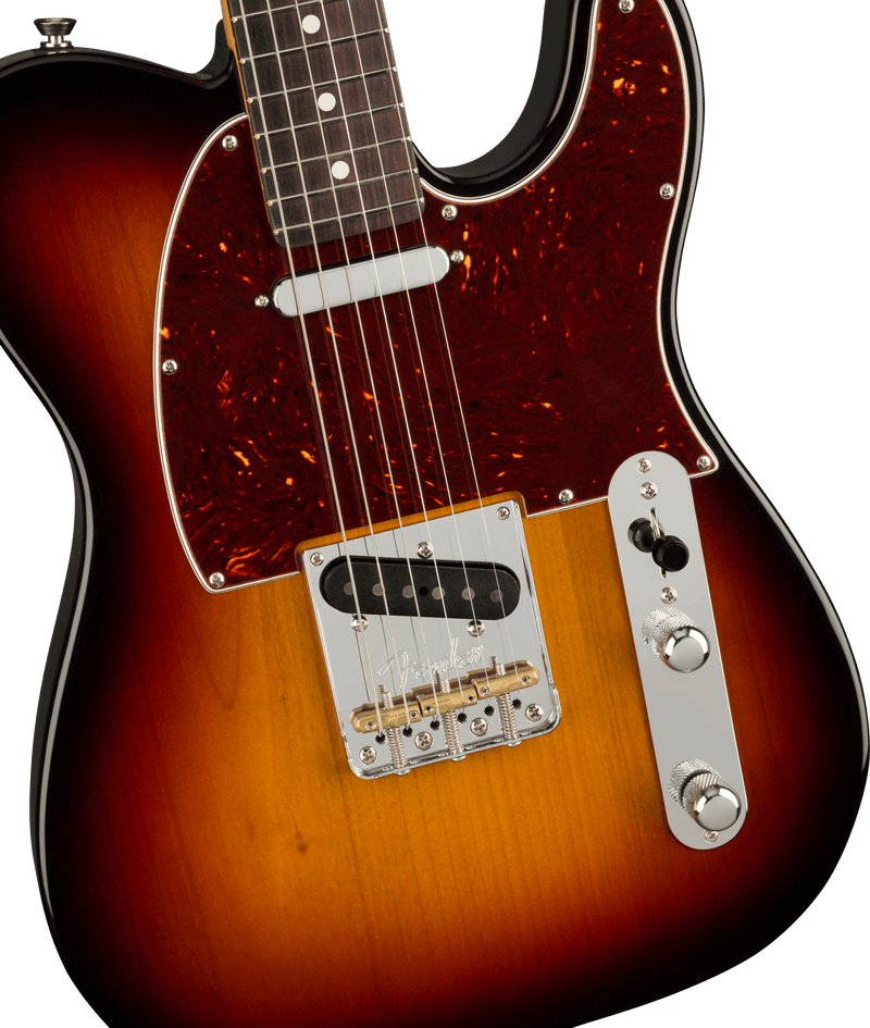 Fender American Professional ll Telecaster (Rosewood Fingerboard, 3 Tone Sunburst)