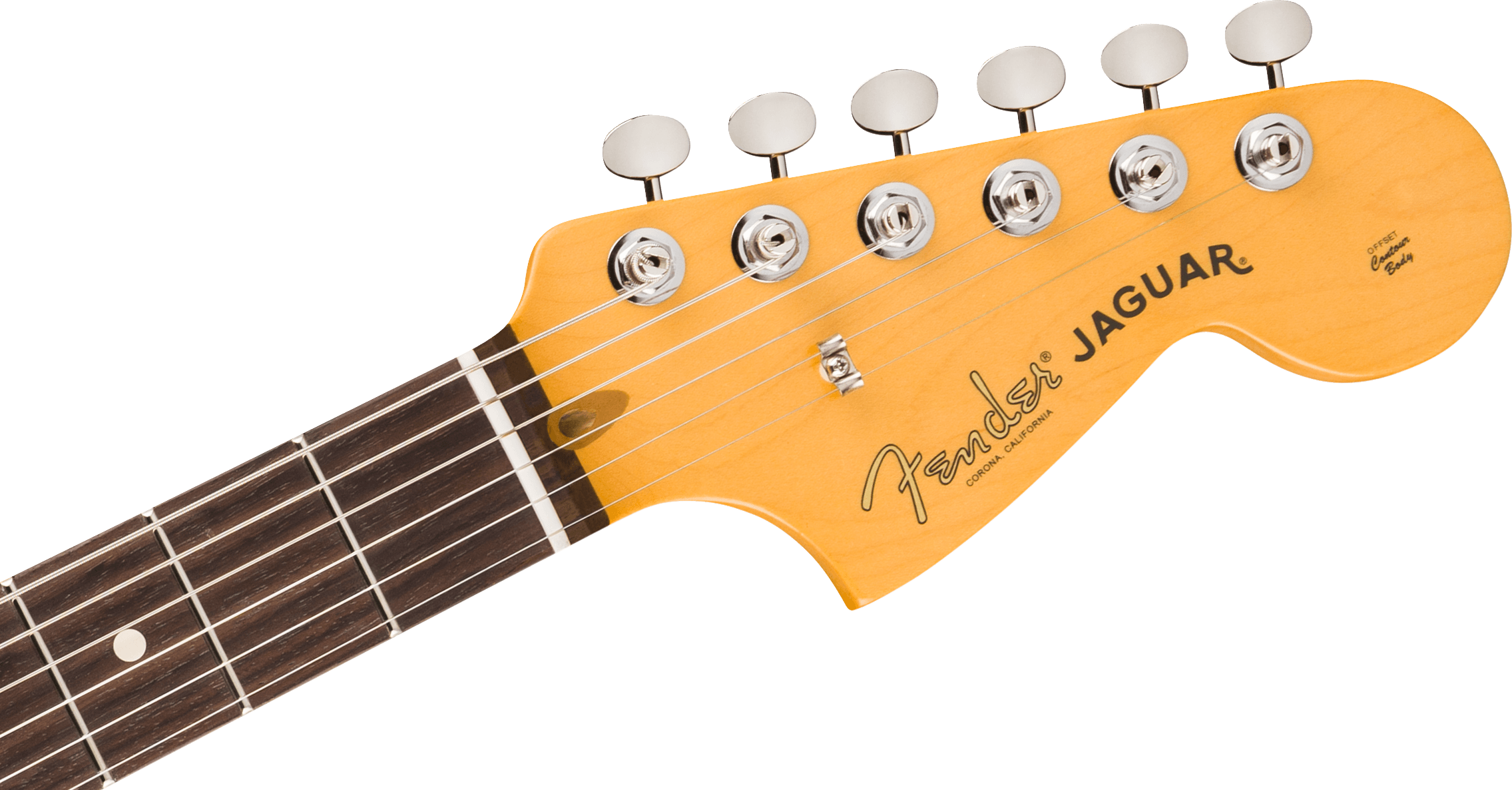 Fender American Professional Classic Jaguar (Rosewood Fingerboard, Faded Firemist Gold)