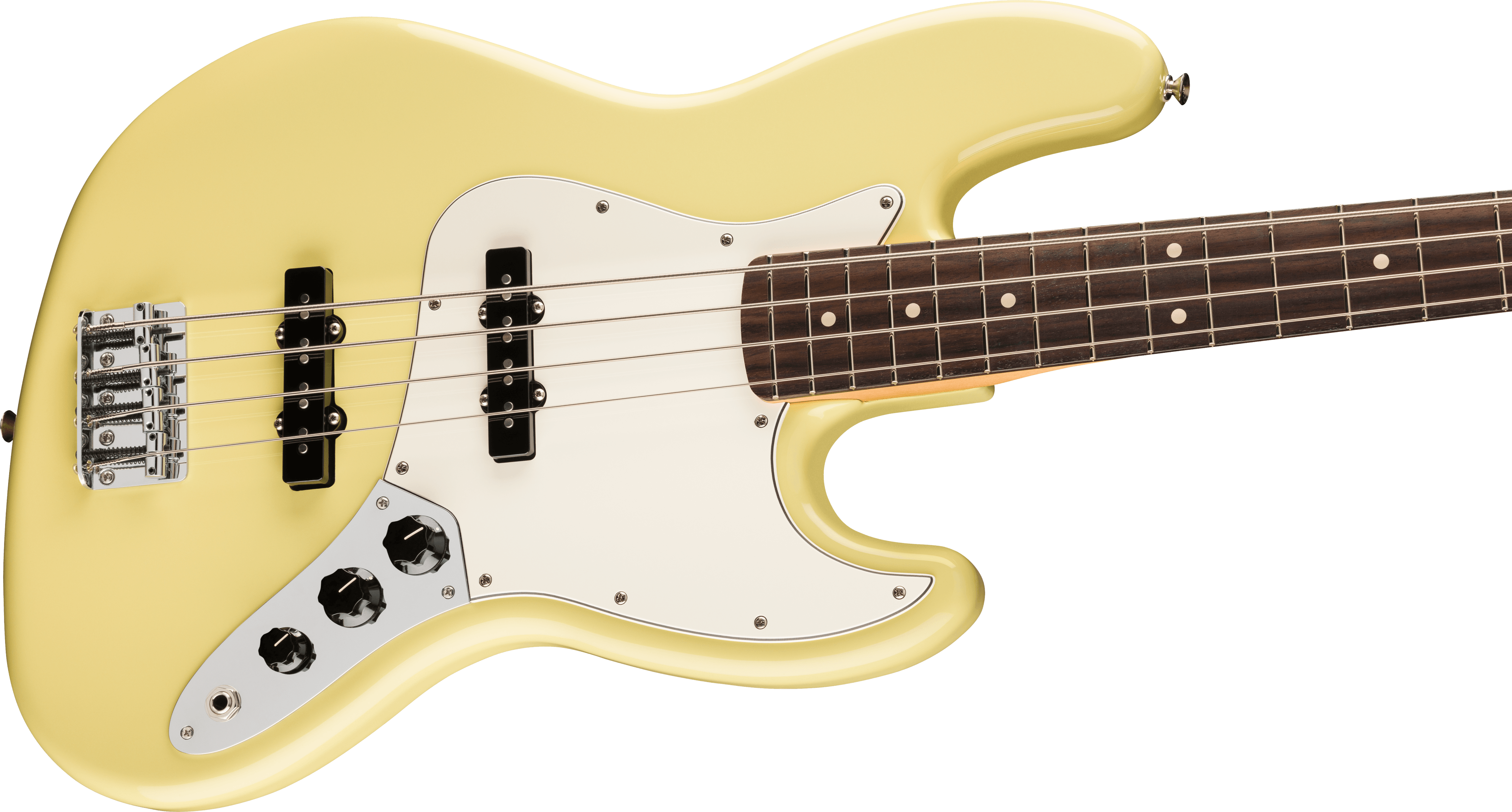 Fender Player II Jazz Bass (Rosewood Fingerboard, Hialeah Yellow)