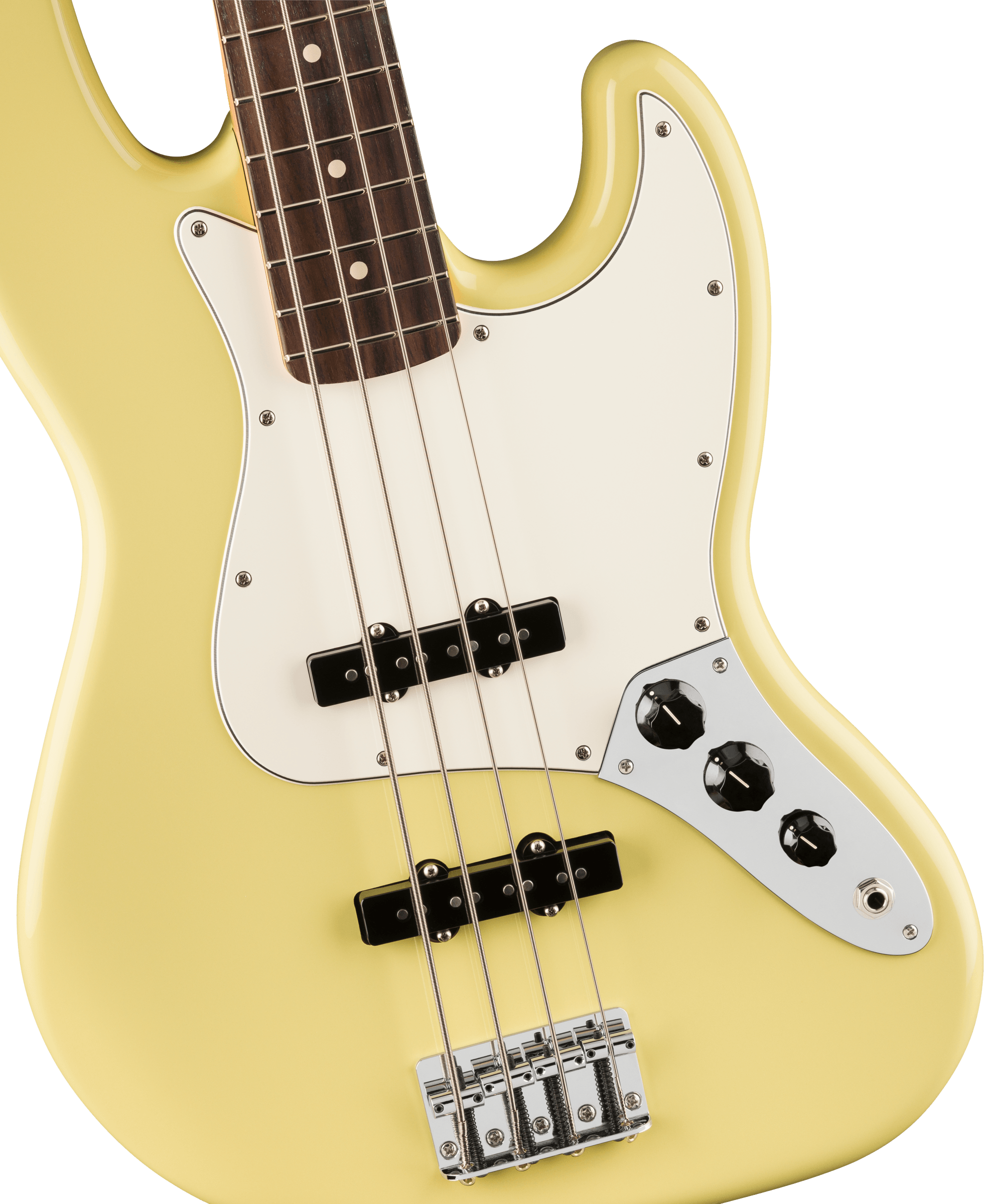 Fender Player II Jazz Bass (Rosewood Fingerboard, Hialeah Yellow)