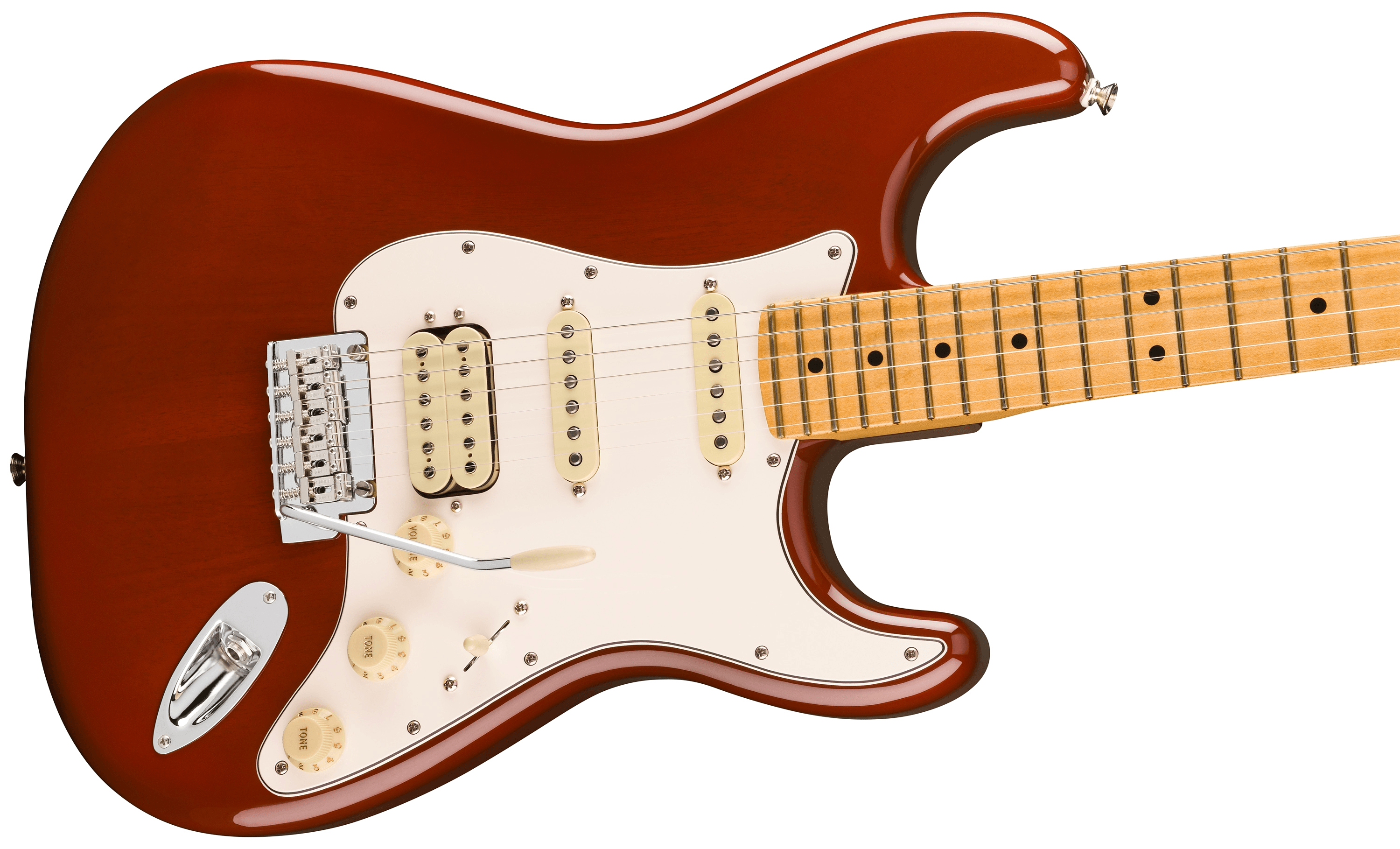 Fender Player II Stratocaster HSS (Maple Fingerboard, Transparent Mocha Burst)