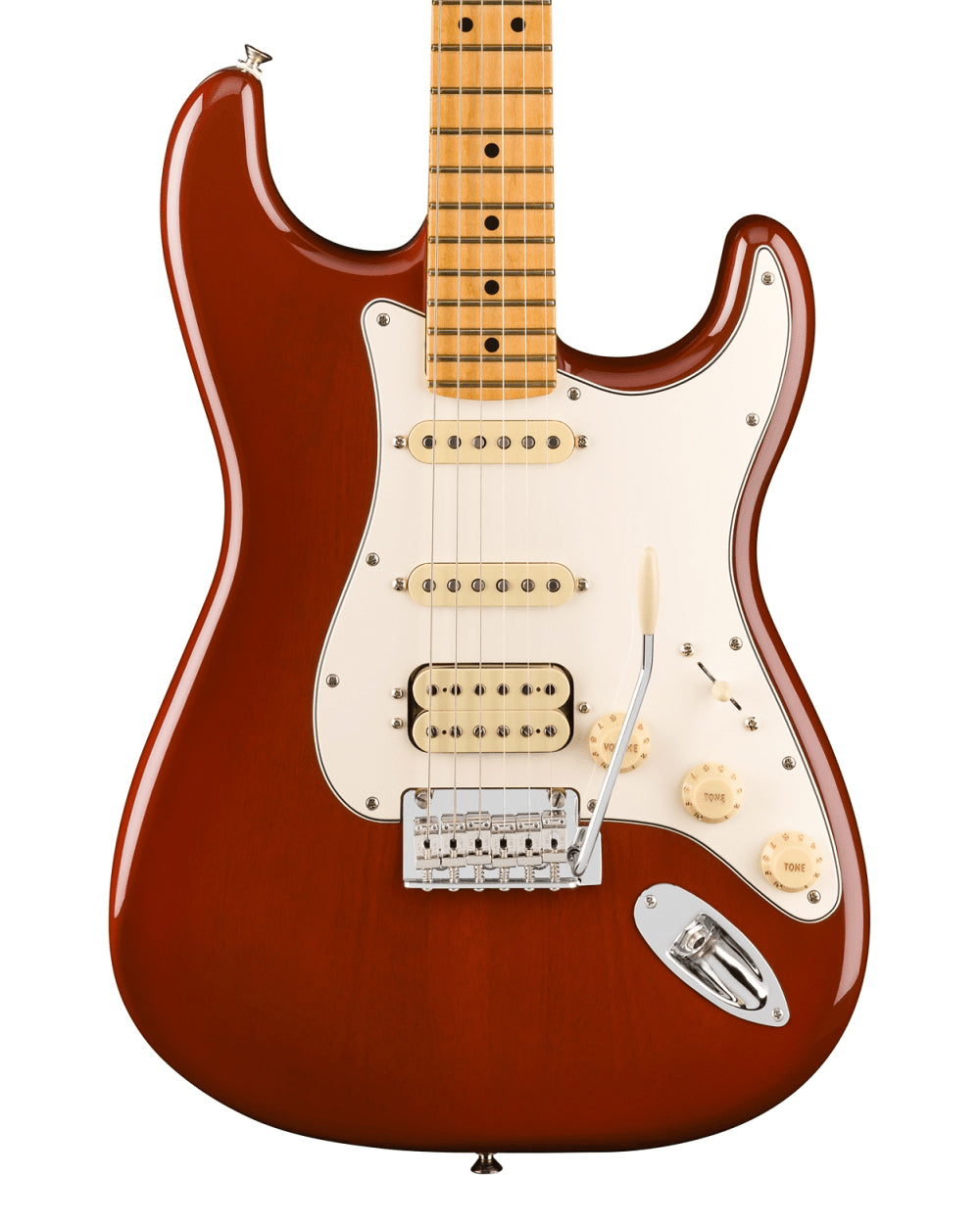 Fender Player II Stratocaster HSS (Maple Fingerboard, Transparent Mocha Burst)