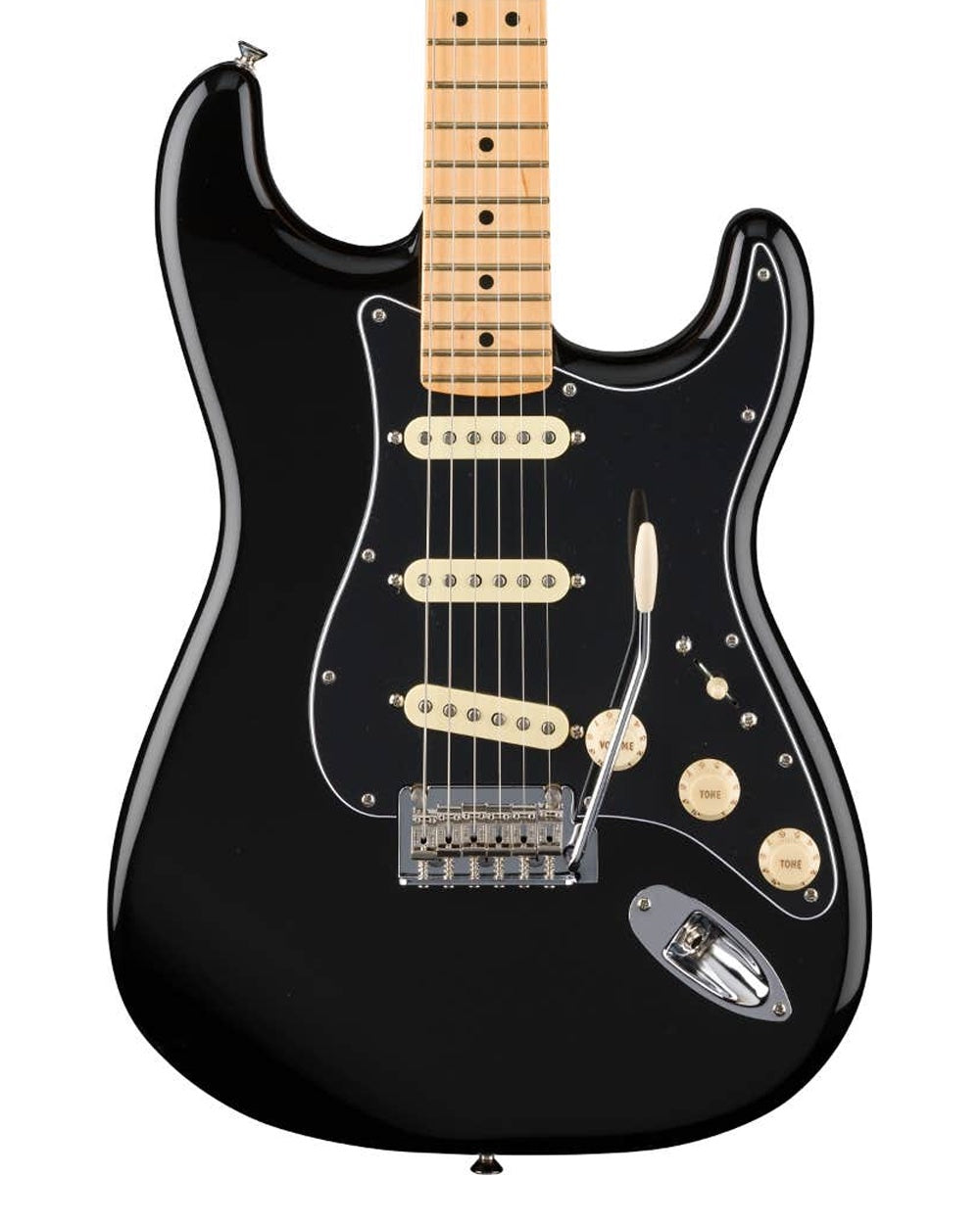 Fender Limited Edition Player II Stratocaster (Maple Fingerboard, Black w/ Black Guard)