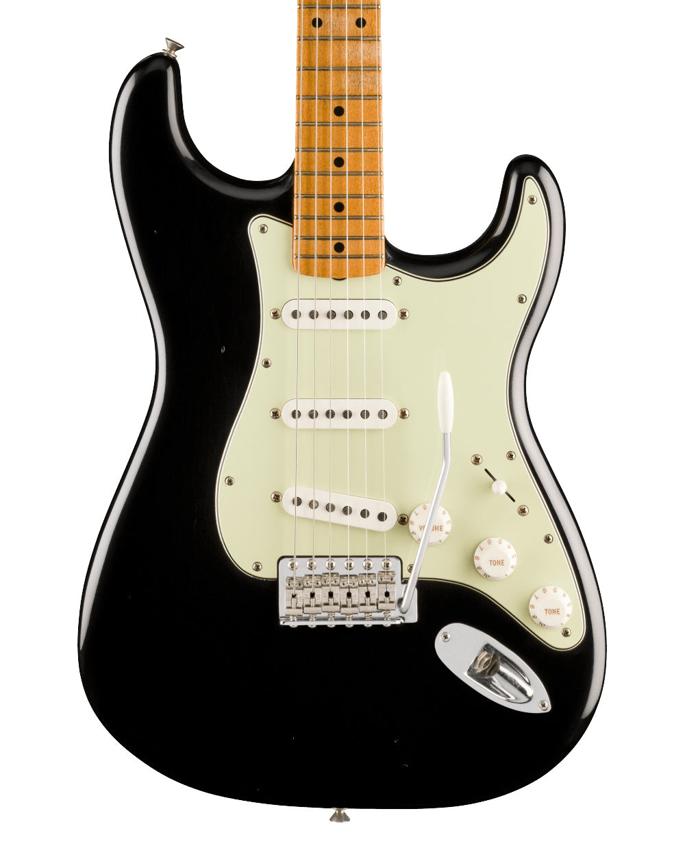 Fender Limited Edition Vintera II Road Worn '60s Stratocaster (Maple Fingerboard, Black)