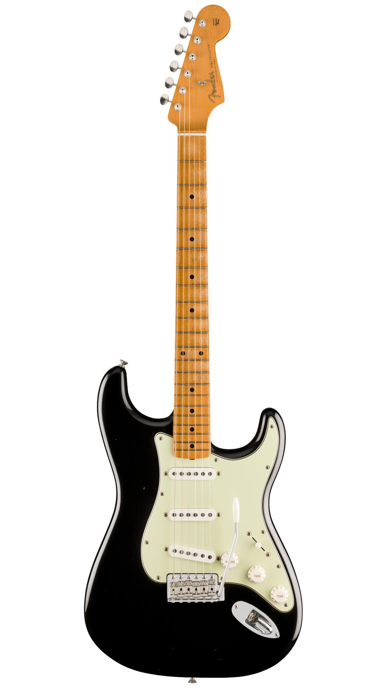 Fender Limited Edition Vintera II Road Worn '60s Stratocaster (Maple Fingerboard, Black)