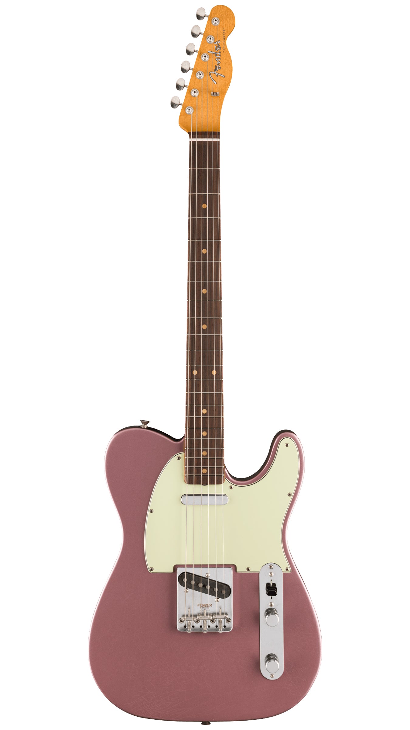 Fender Limited Edition Vintera II Road Worn '60s Telecaster (Rosewood Fingerboard, Burgundy Mist Metallic)